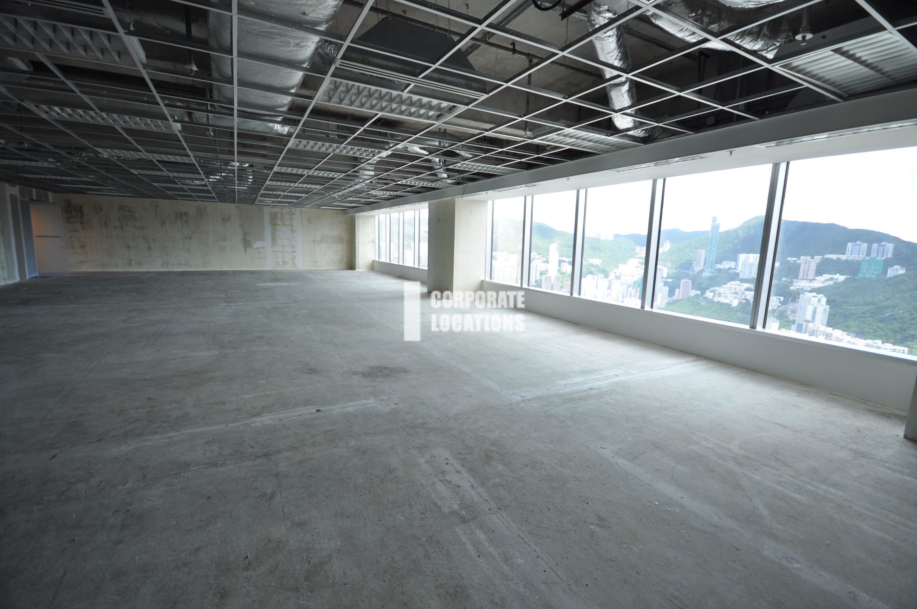 Typical Interior Commercial space in Central Plaza - Wan Chai