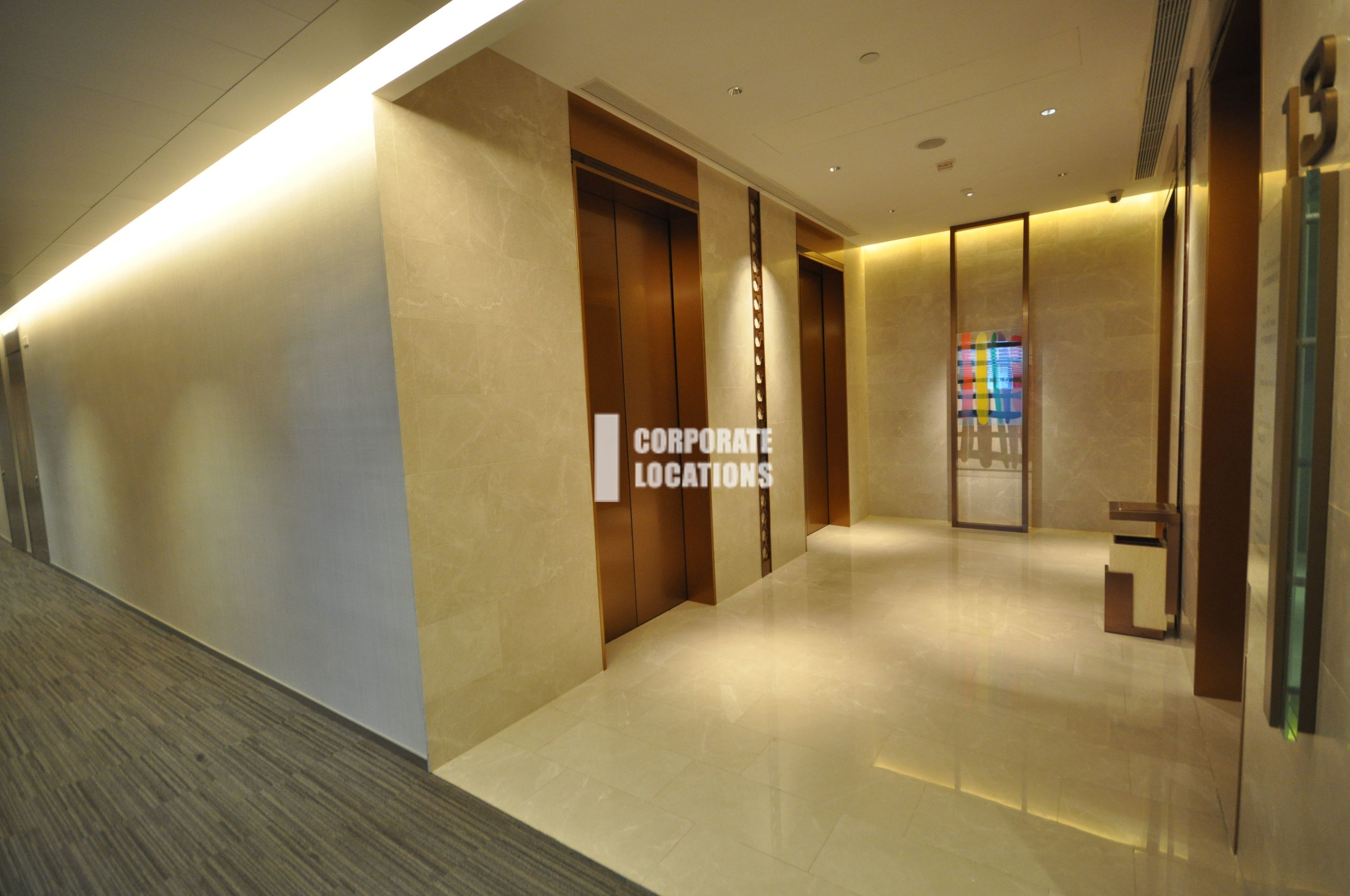 Typical Interior Commercial space in The Octagon - Kwai Chung / Tsuen Wan
