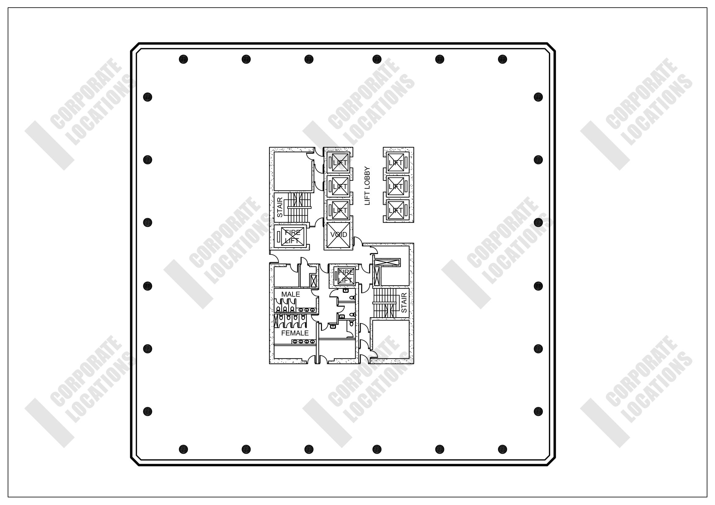 Floorplan Cheung Kong Center