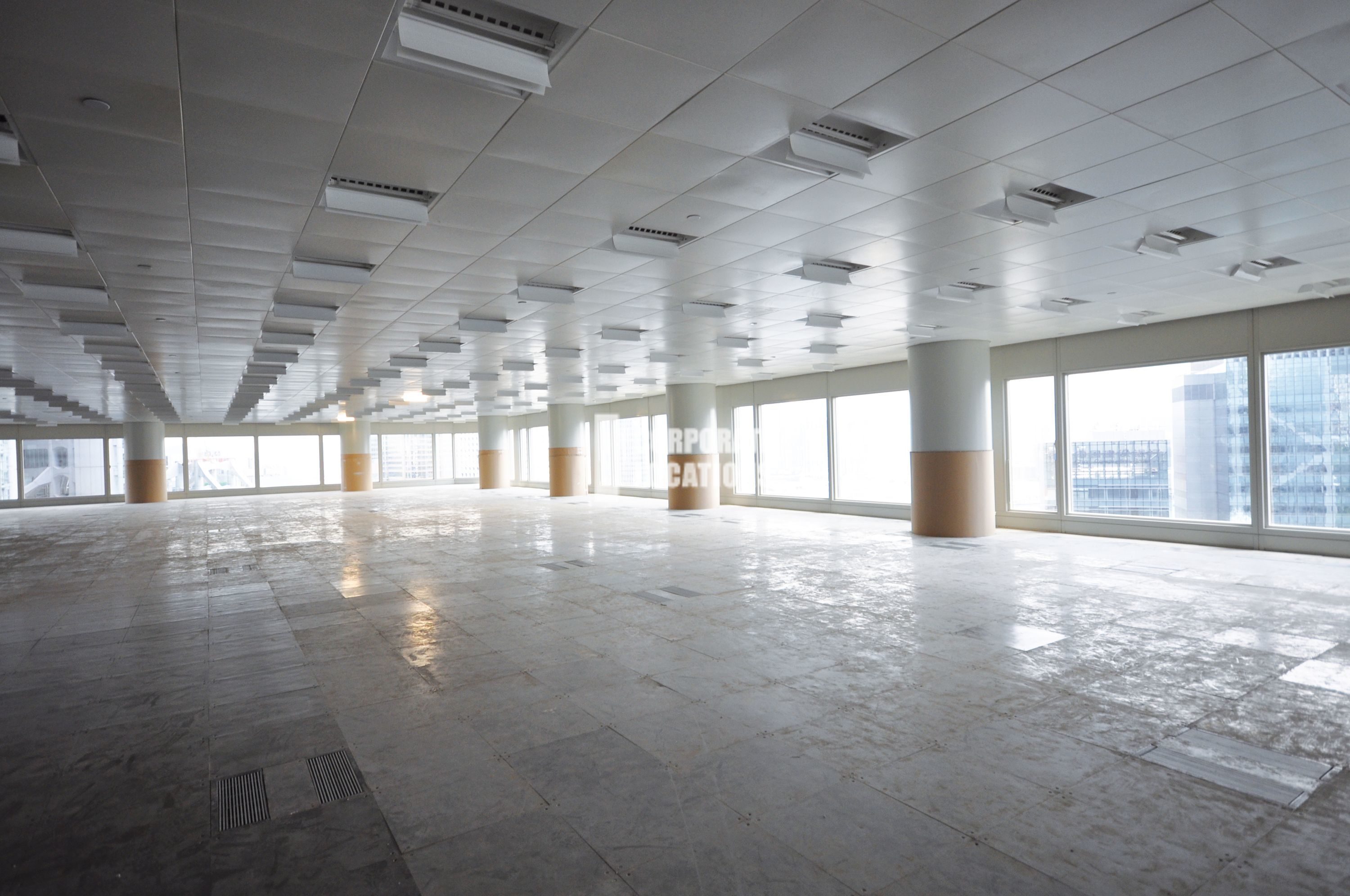 Typical Interior Commercial space in Cheung Kong Center - Central