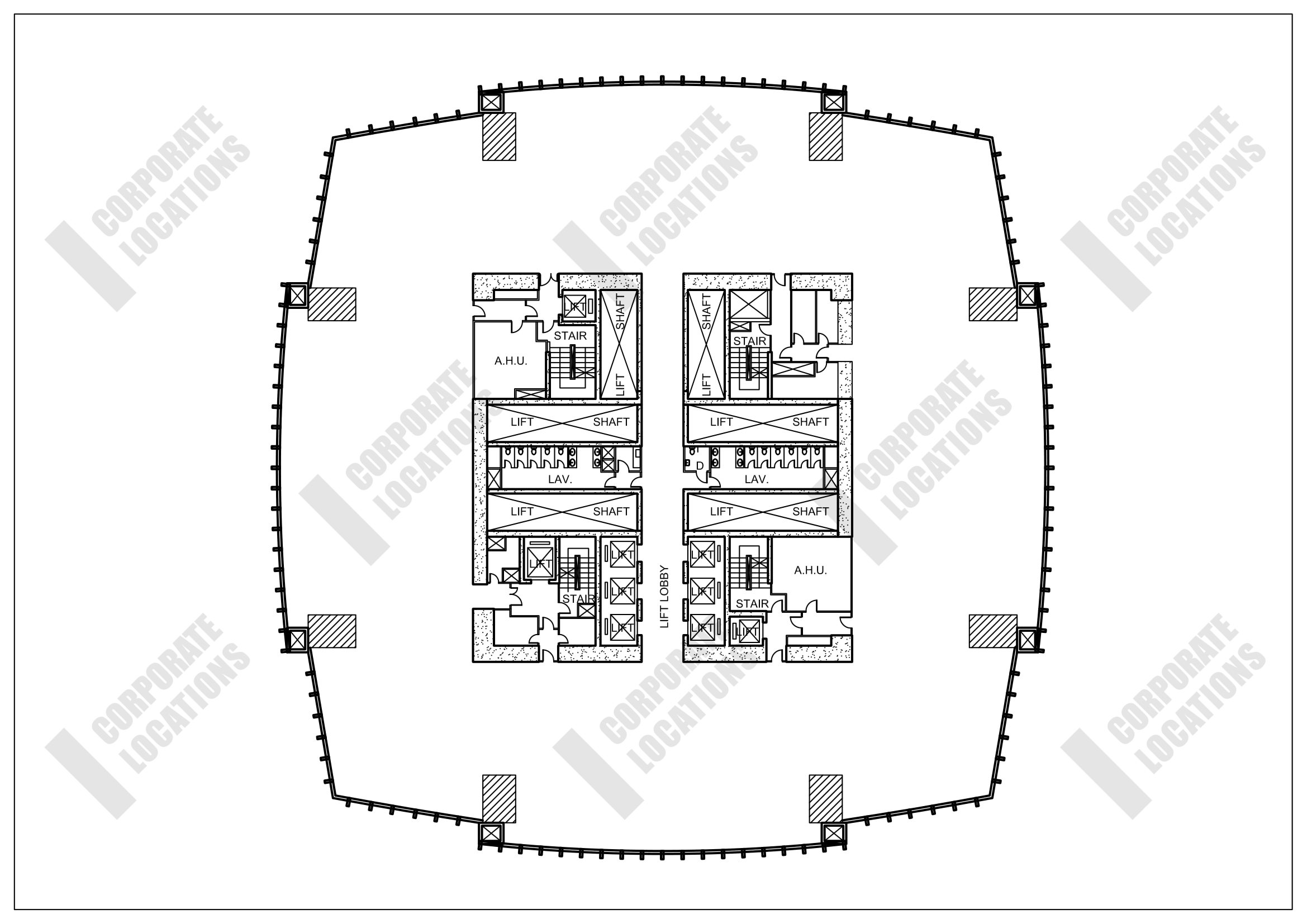 Floorplan Two International Finance Centre