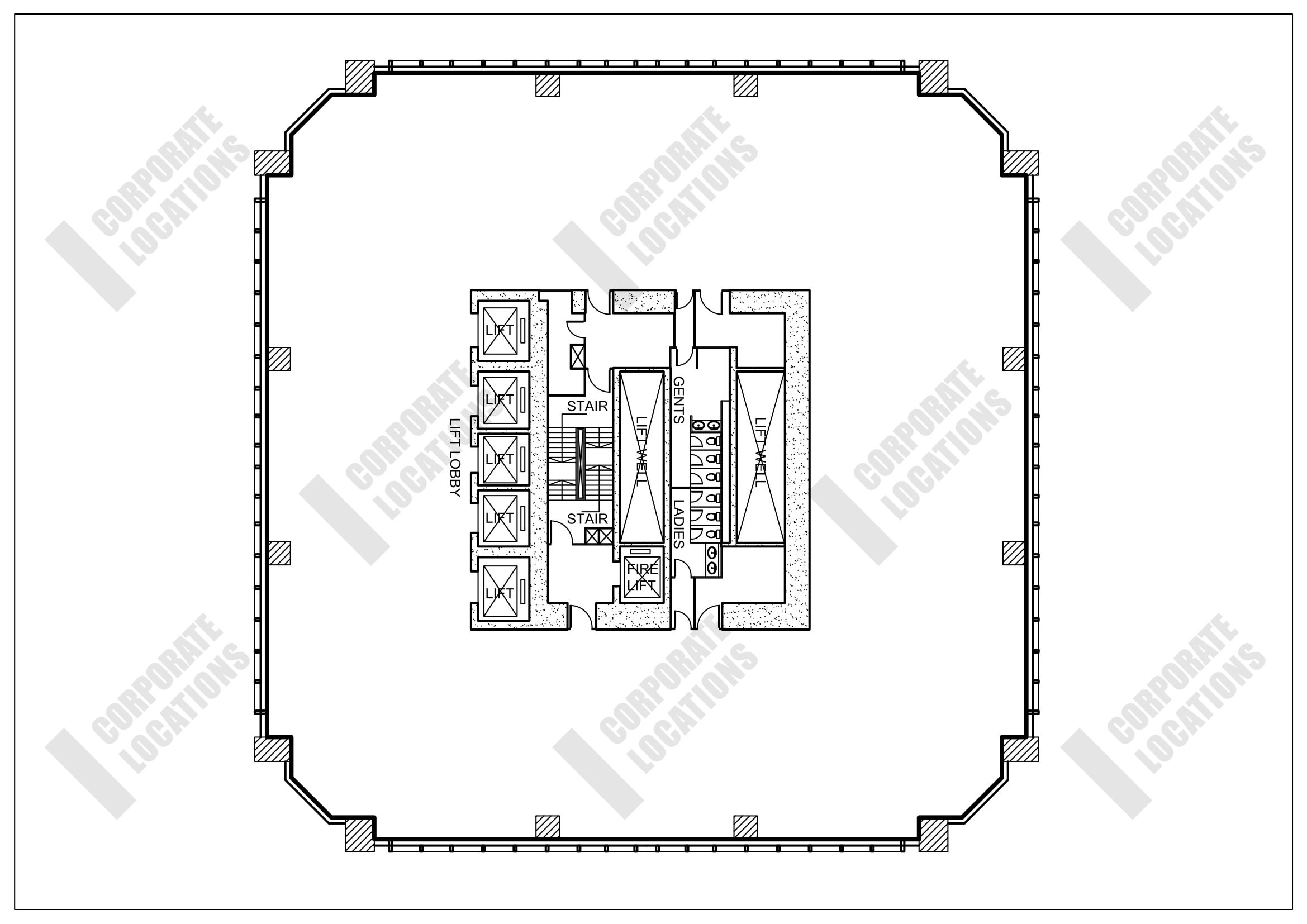 Floorplan Citicorp Centre