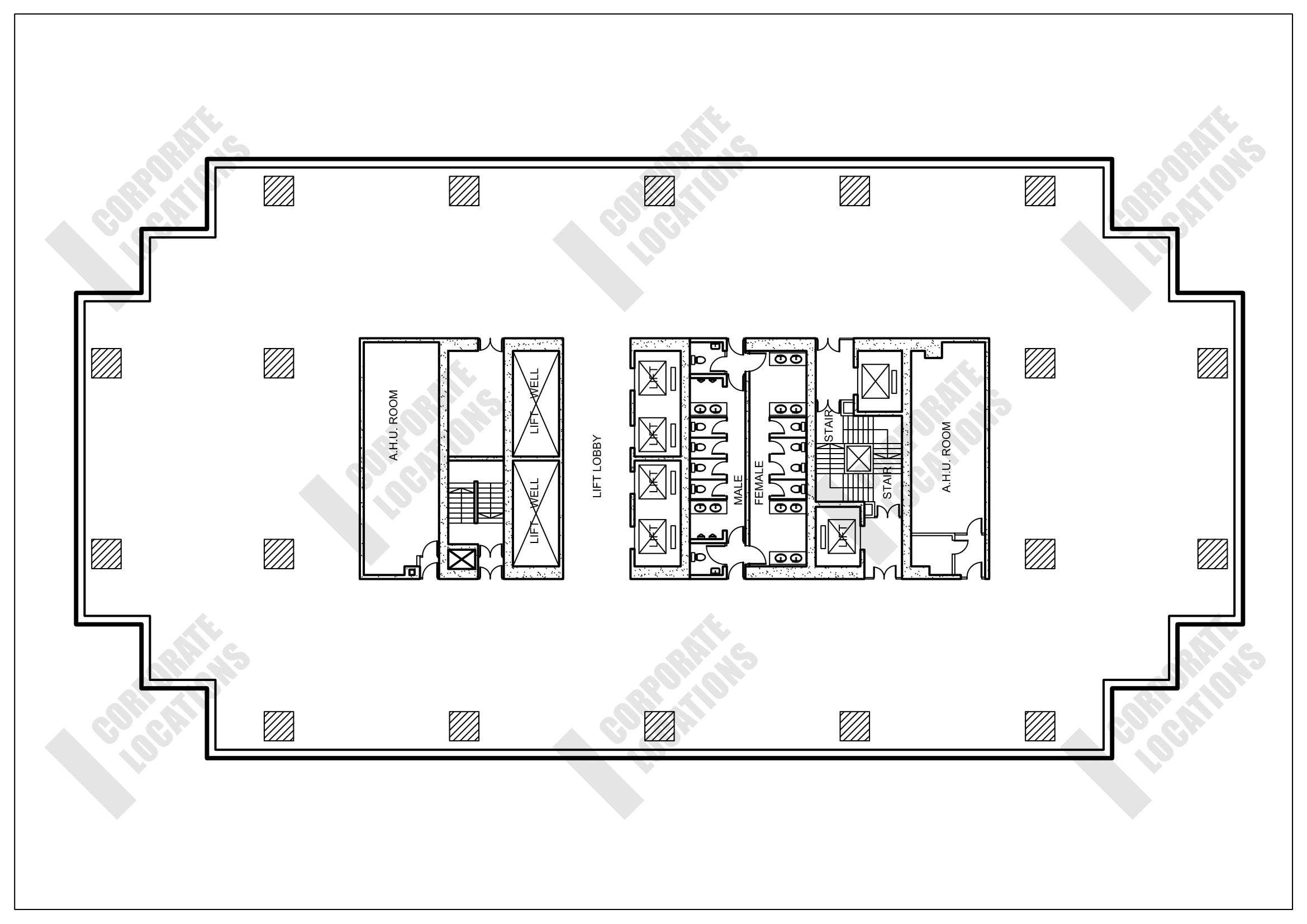 Floorplan Island Place Tower