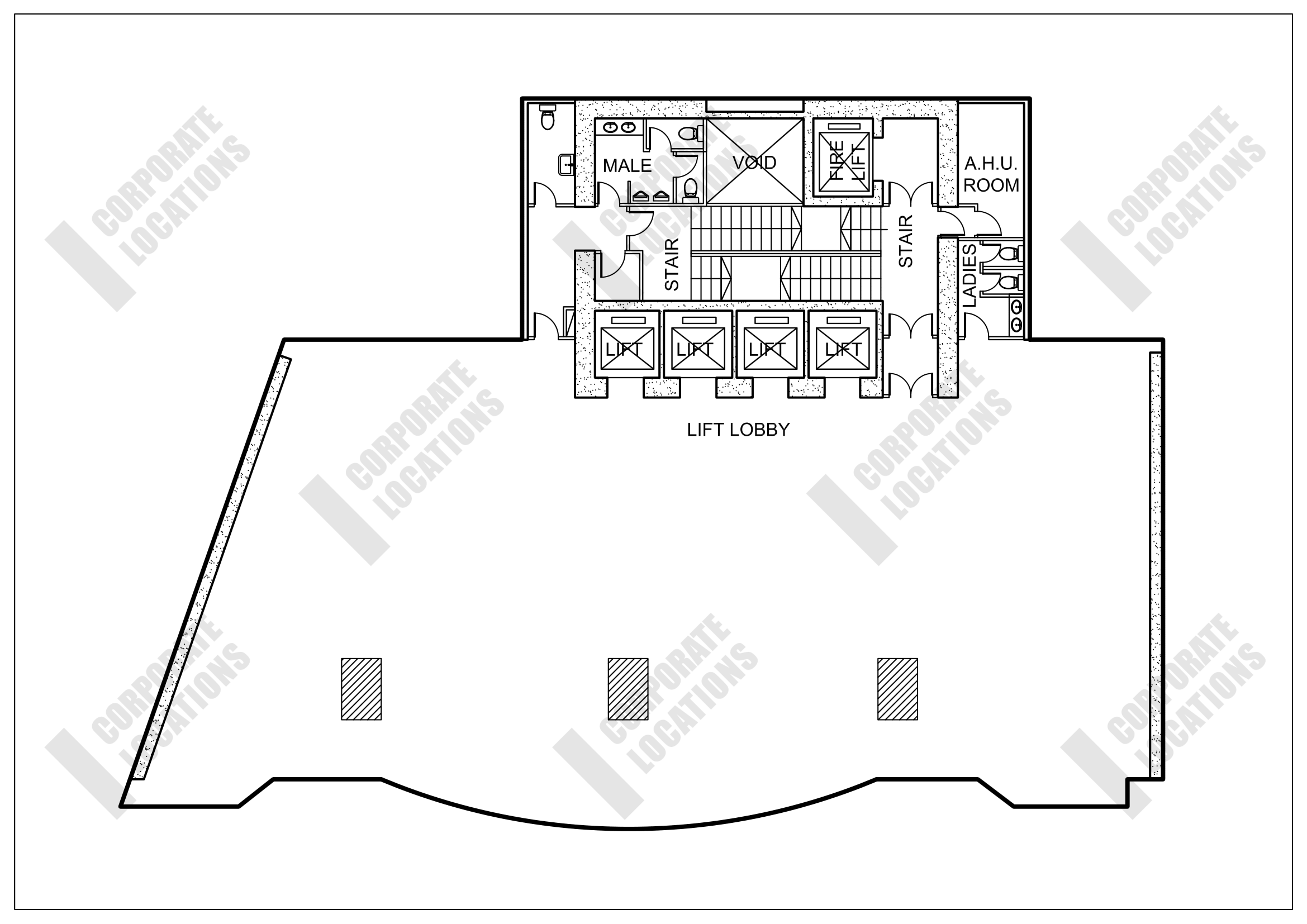 Floorplan Cofco Tower (Top Glory Twr)