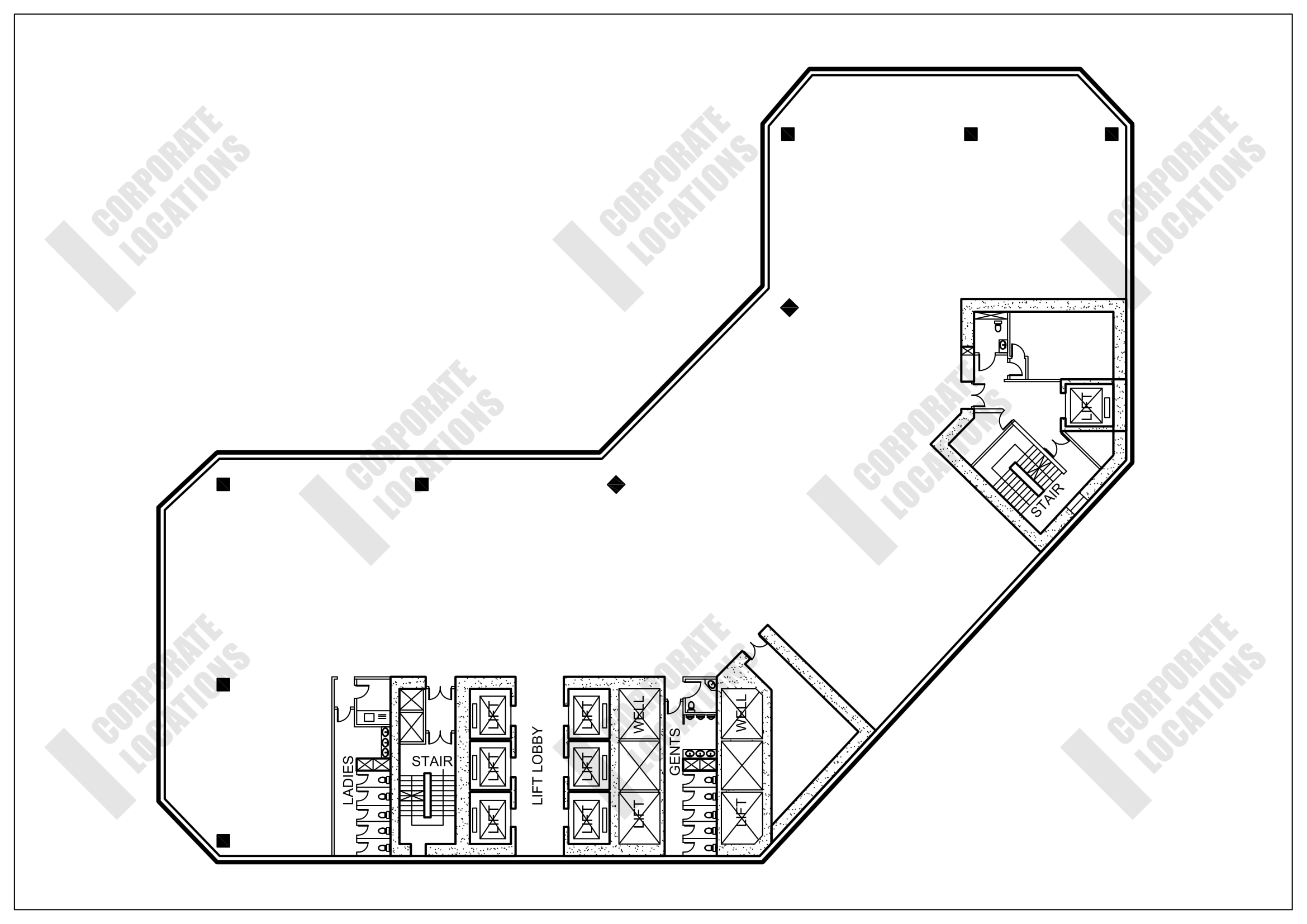 Floorplan Times Square, Tower One