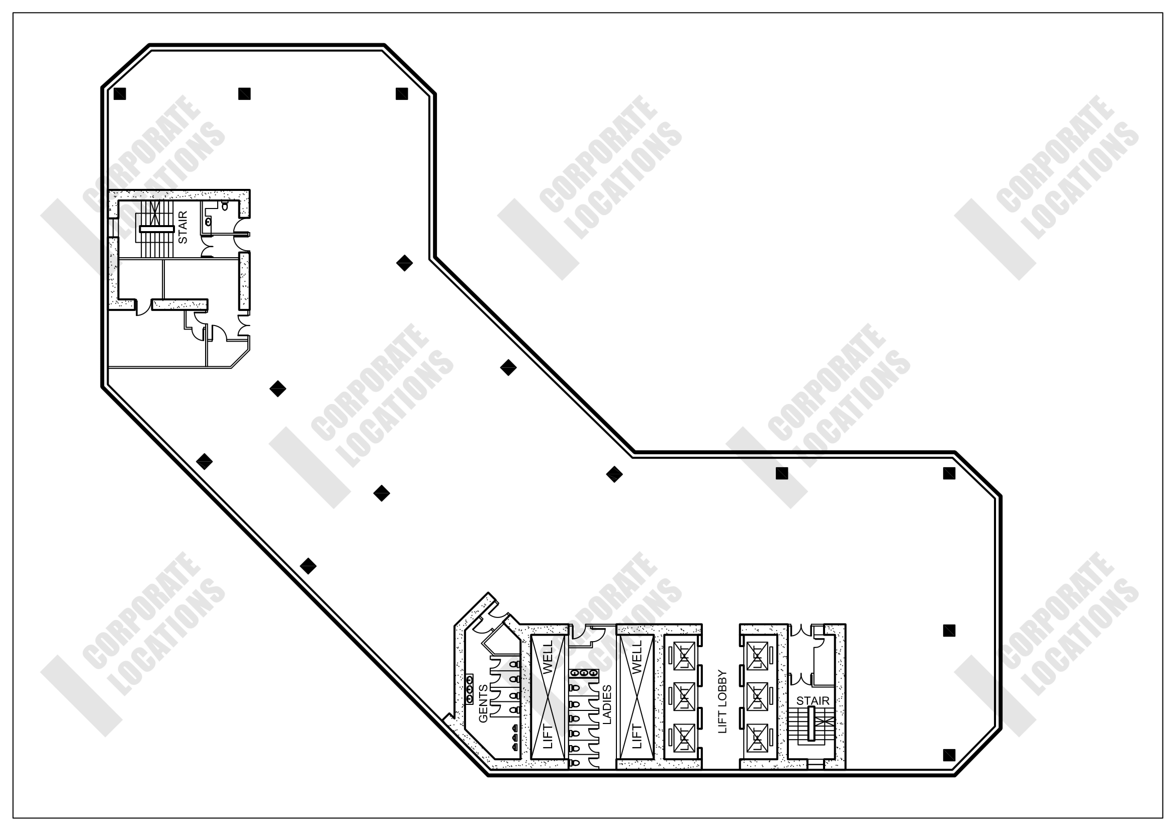 Floorplan Times Square, Tower Two