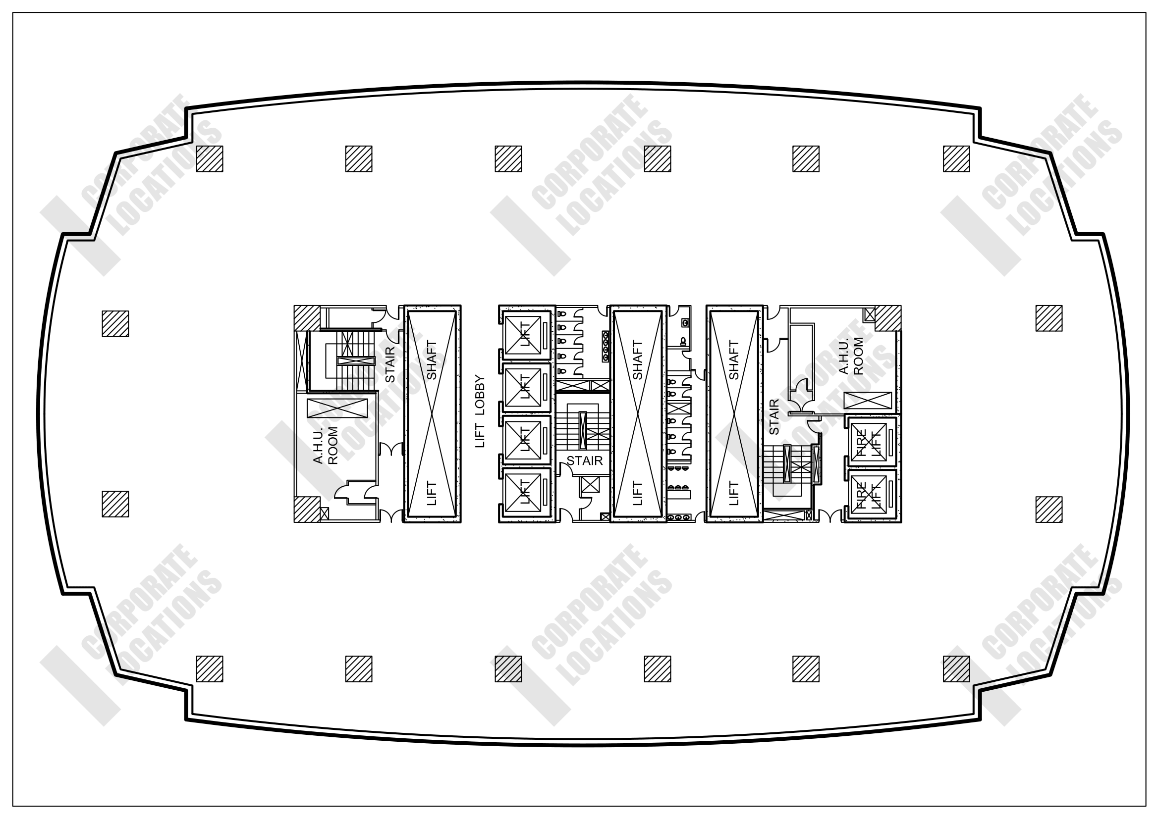 Floorplan The Gateway II Tower 6