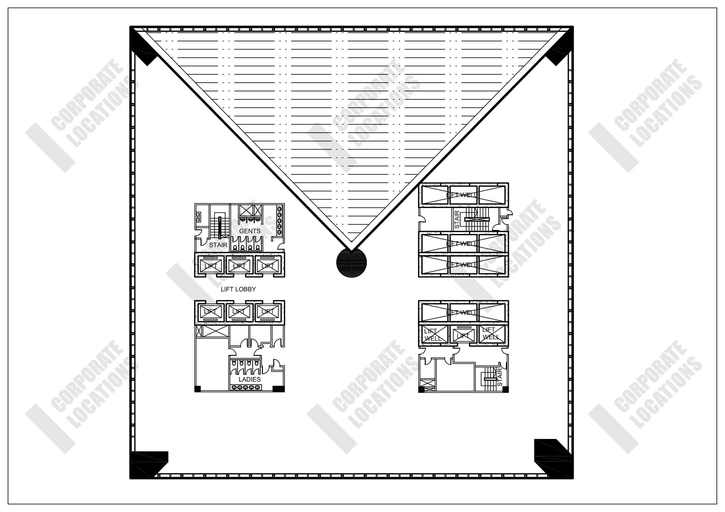 Floorplan Bank of China Tower