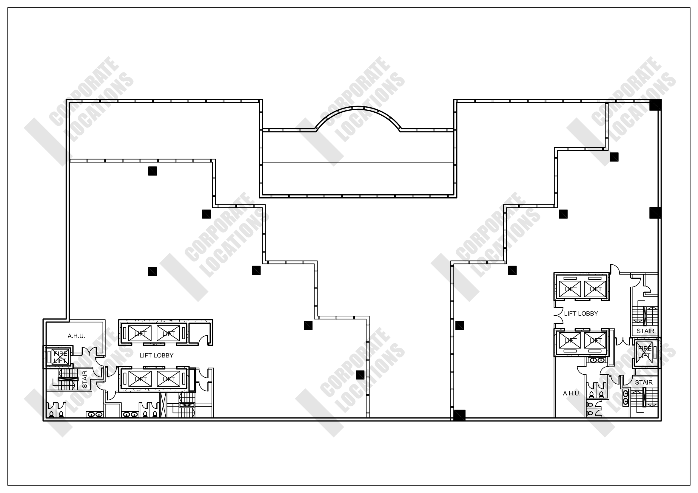 Floorplan Ruttonjee House, Ruttonjee Centre