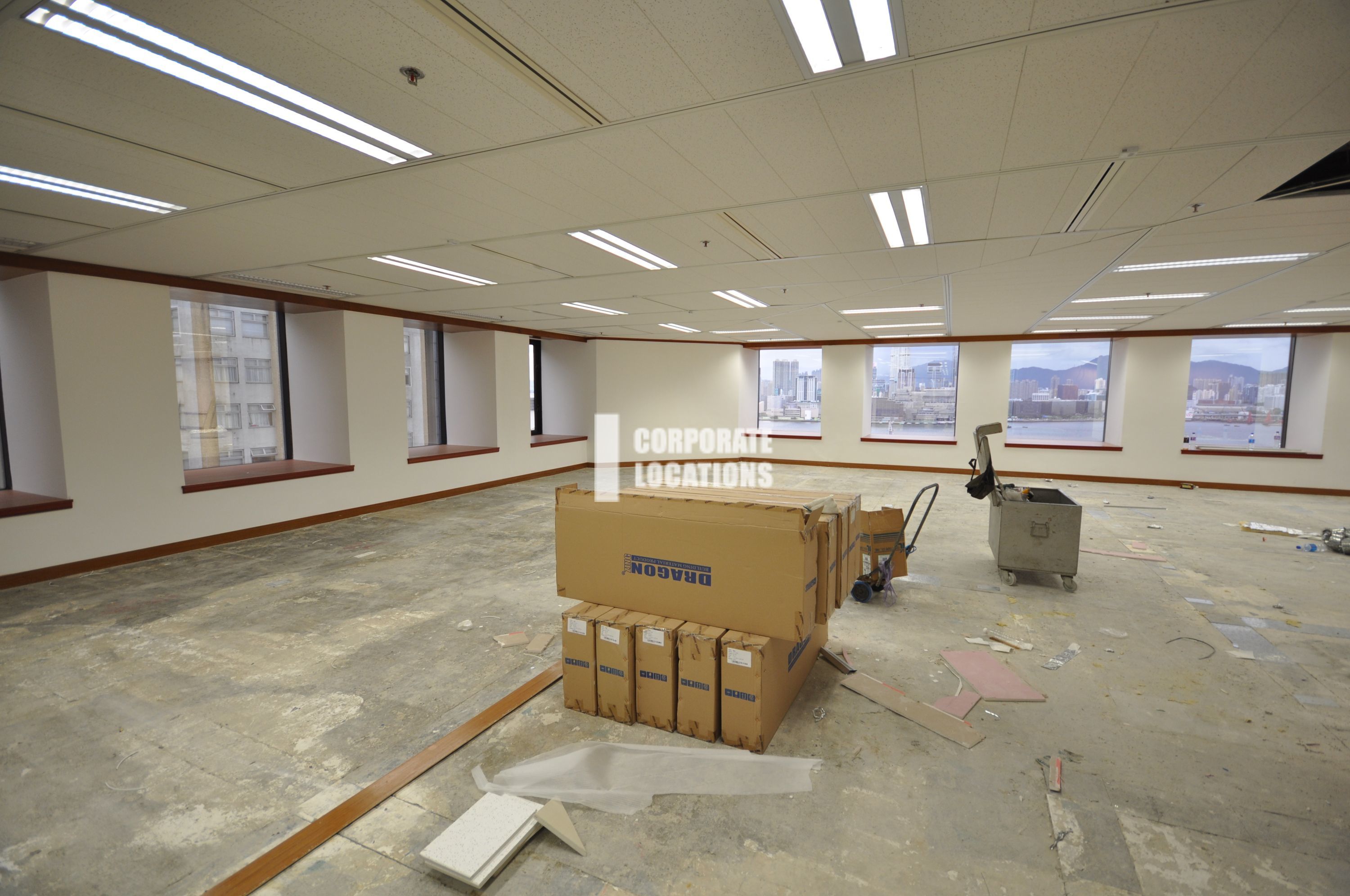 Typical Interior Commercial space in Sun Hung Kai Centre - Wan Chai