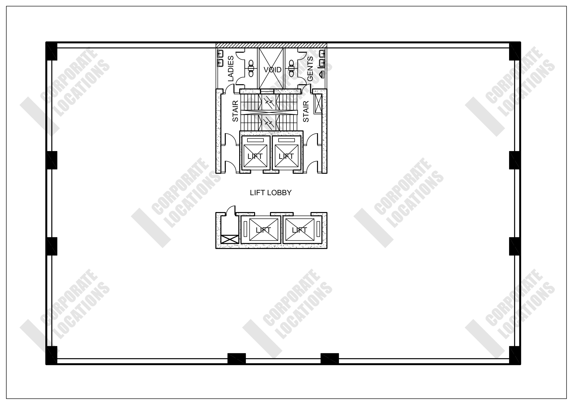 Floorplan Yardley Commercial Building