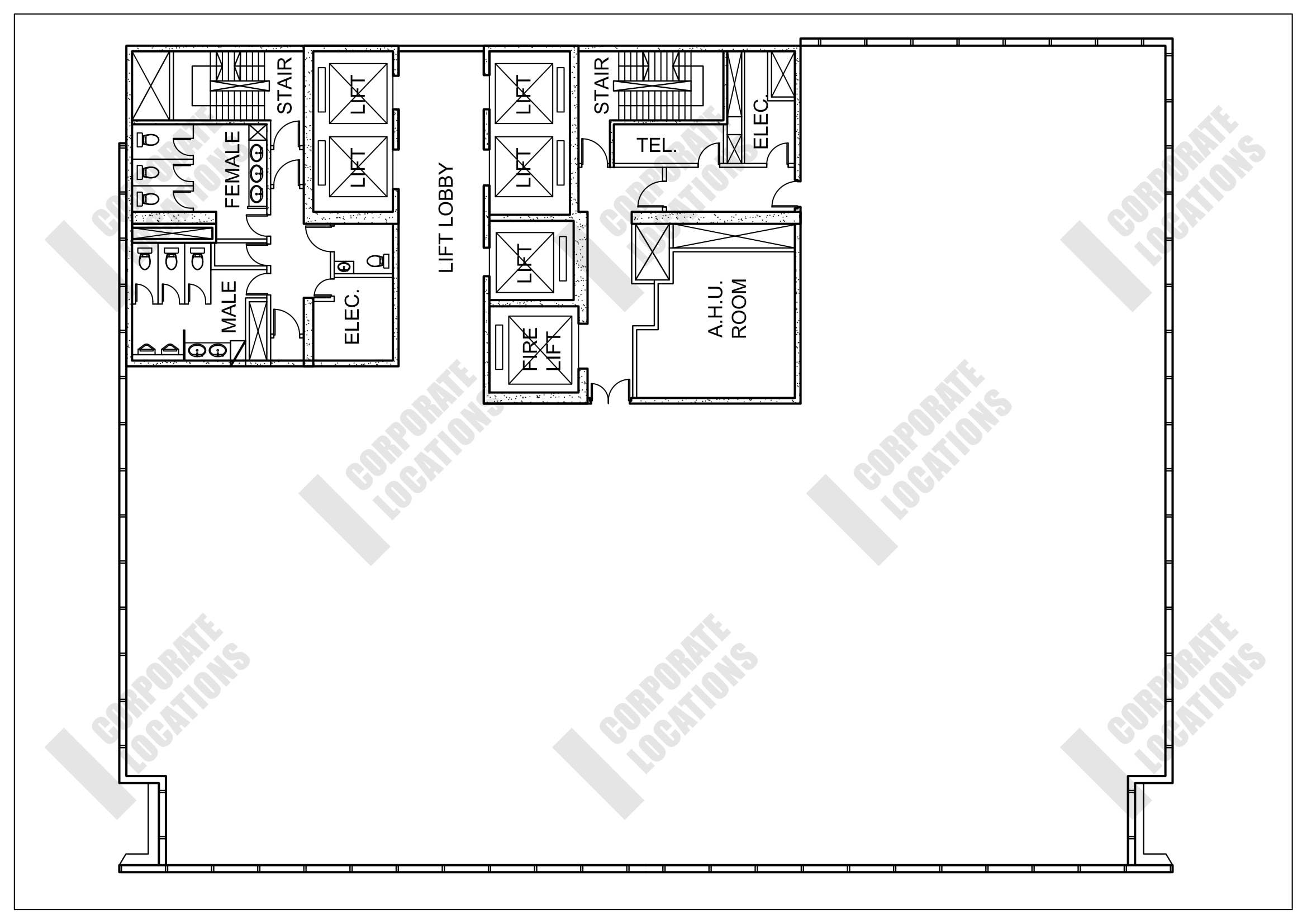 Floorplan York House, The Landmark