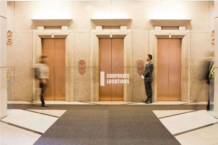 Typical Interior Commercial space in Standard Chartered Bank Building - Central