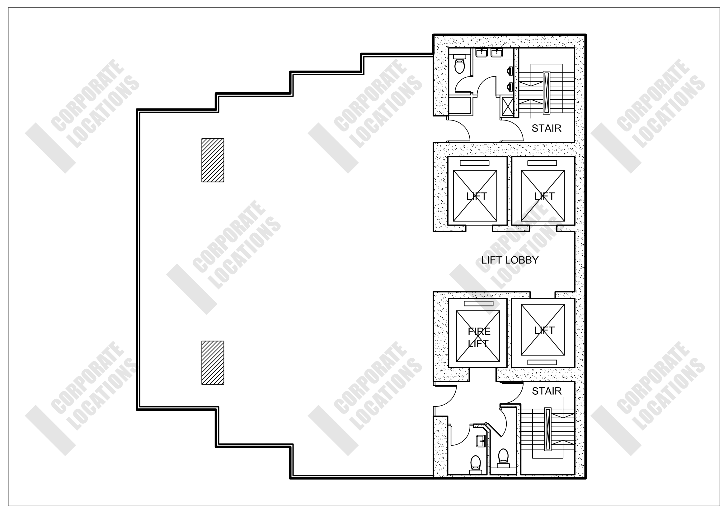 Floorplan Club Lusitano Building