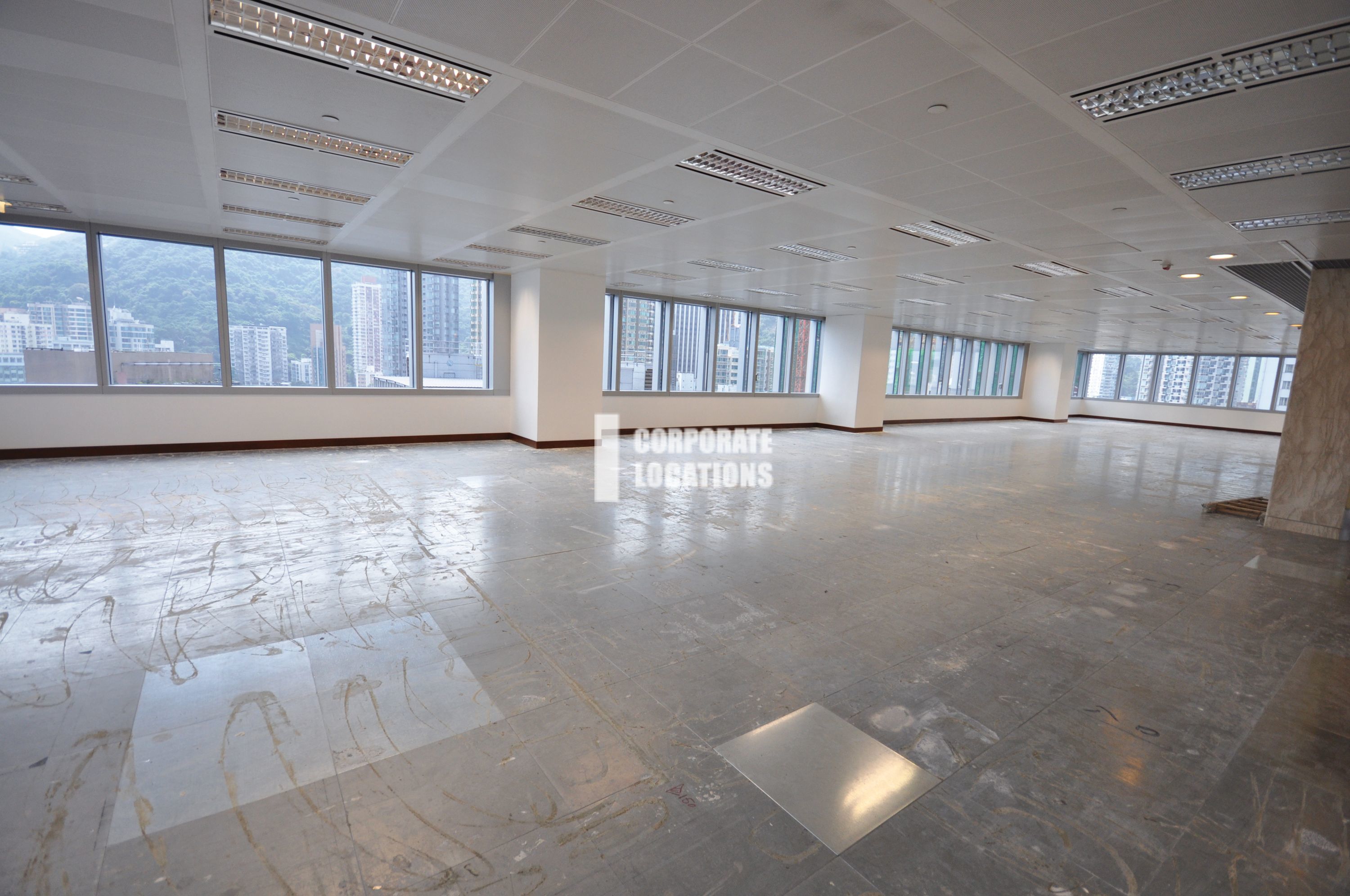Typical Interior Commercial space in Tai Tung Building - Wan Chai