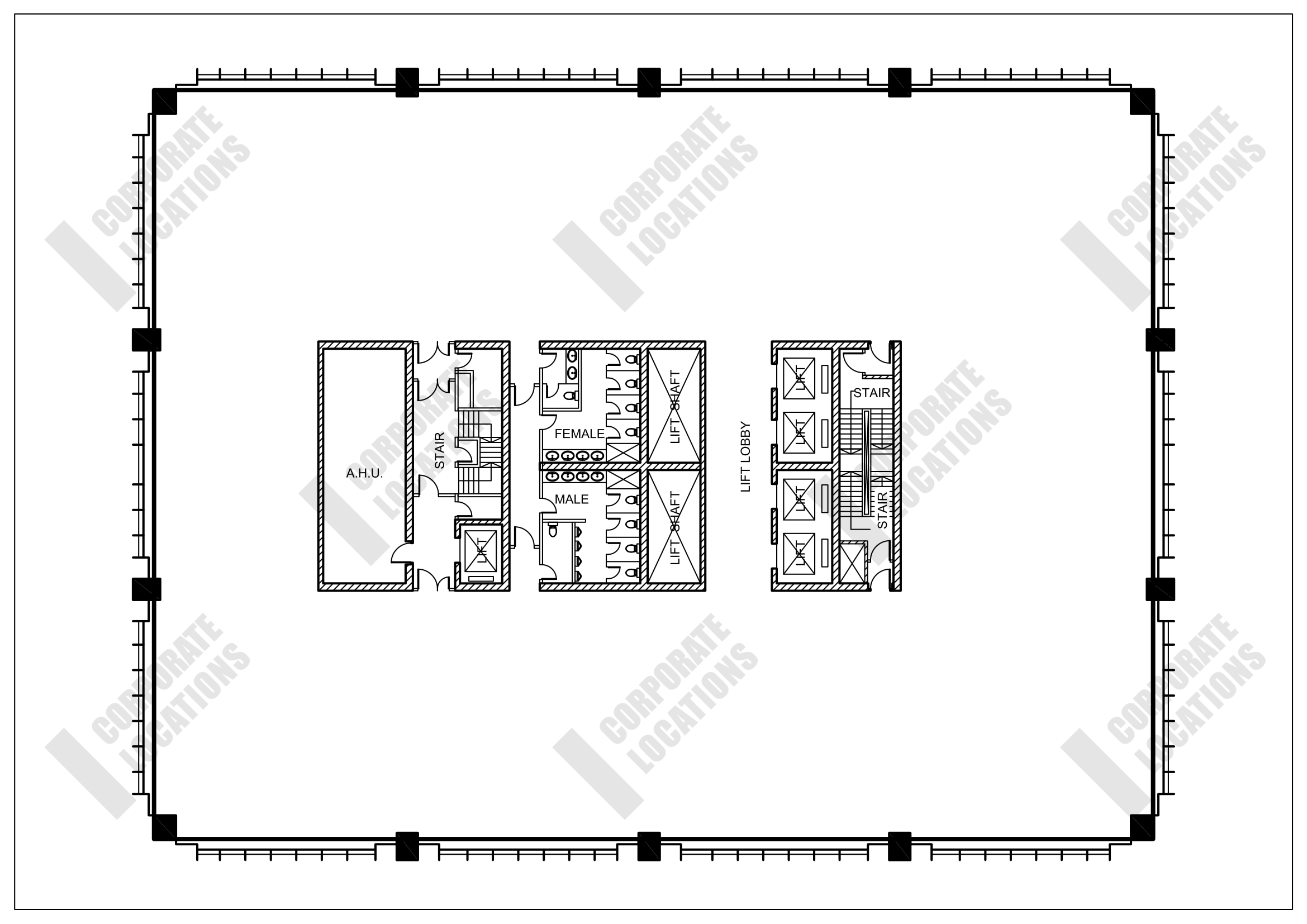 Floorplan Harbour Centre