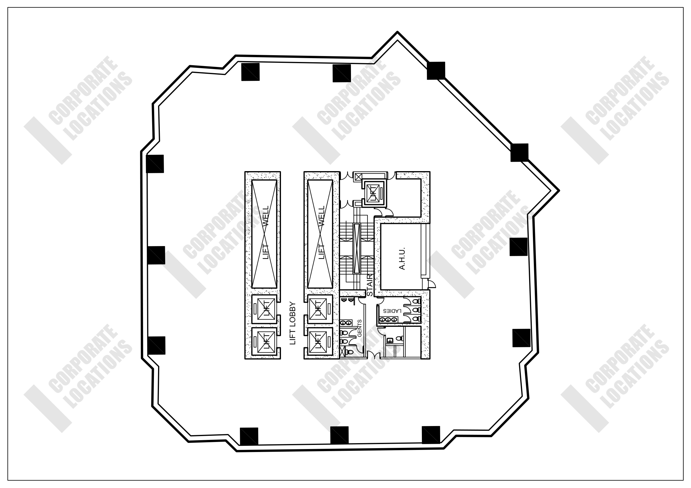 Floorplan Dorset House, Taikoo Place