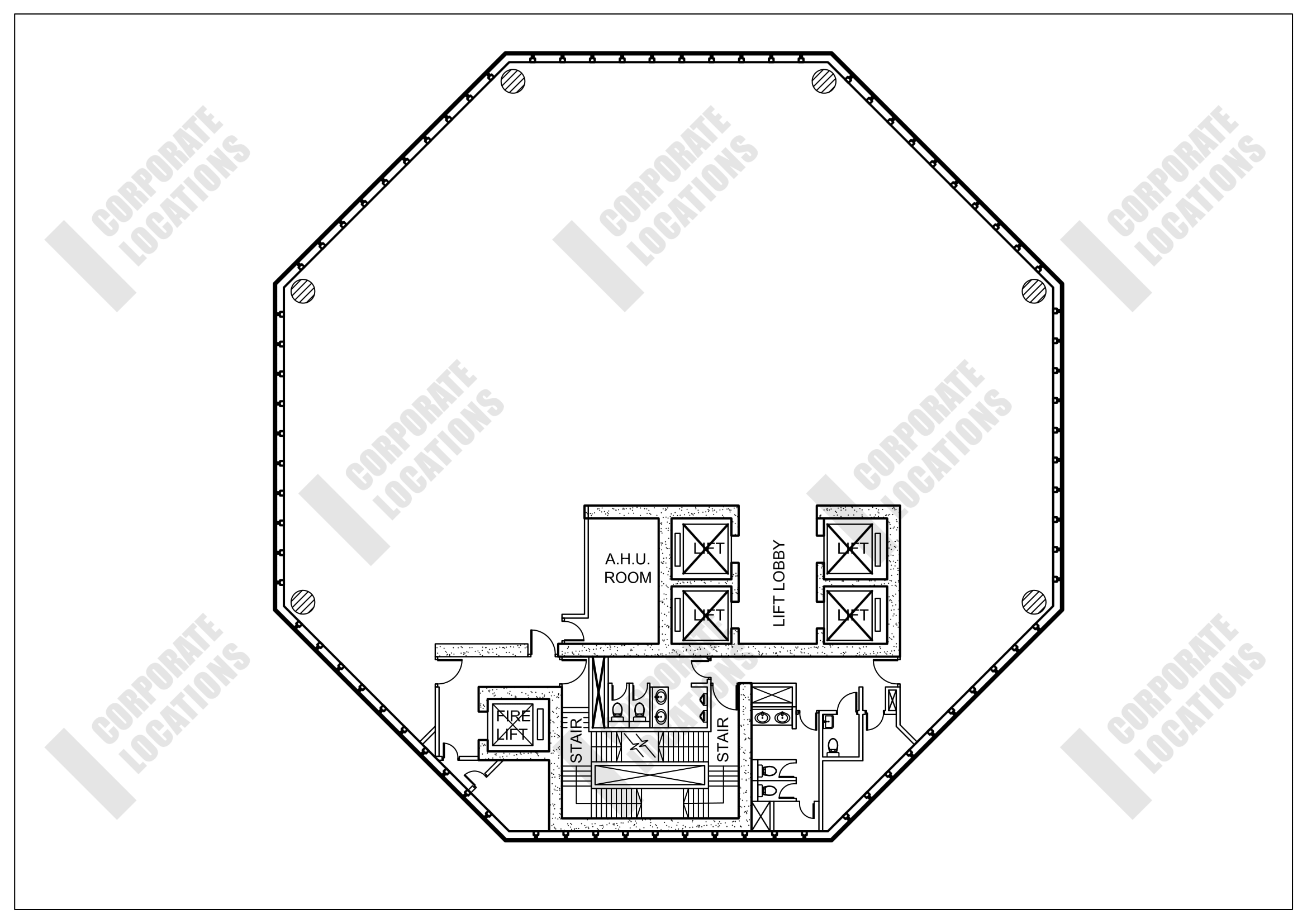 Floorplan Cambridge House, Taikoo Place