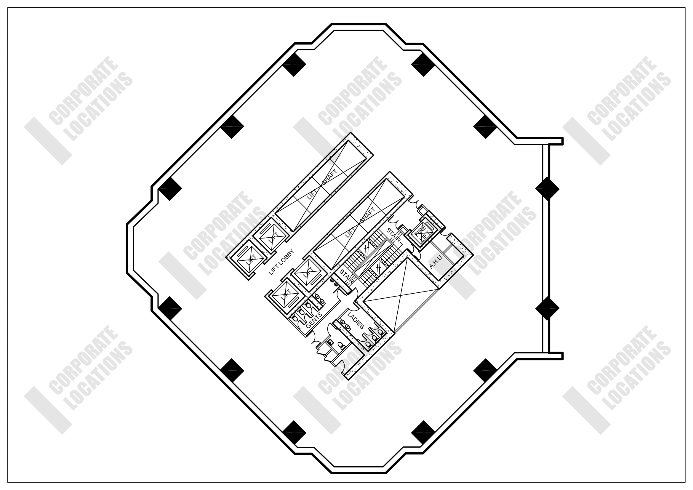 Floorplan PCCW Tower