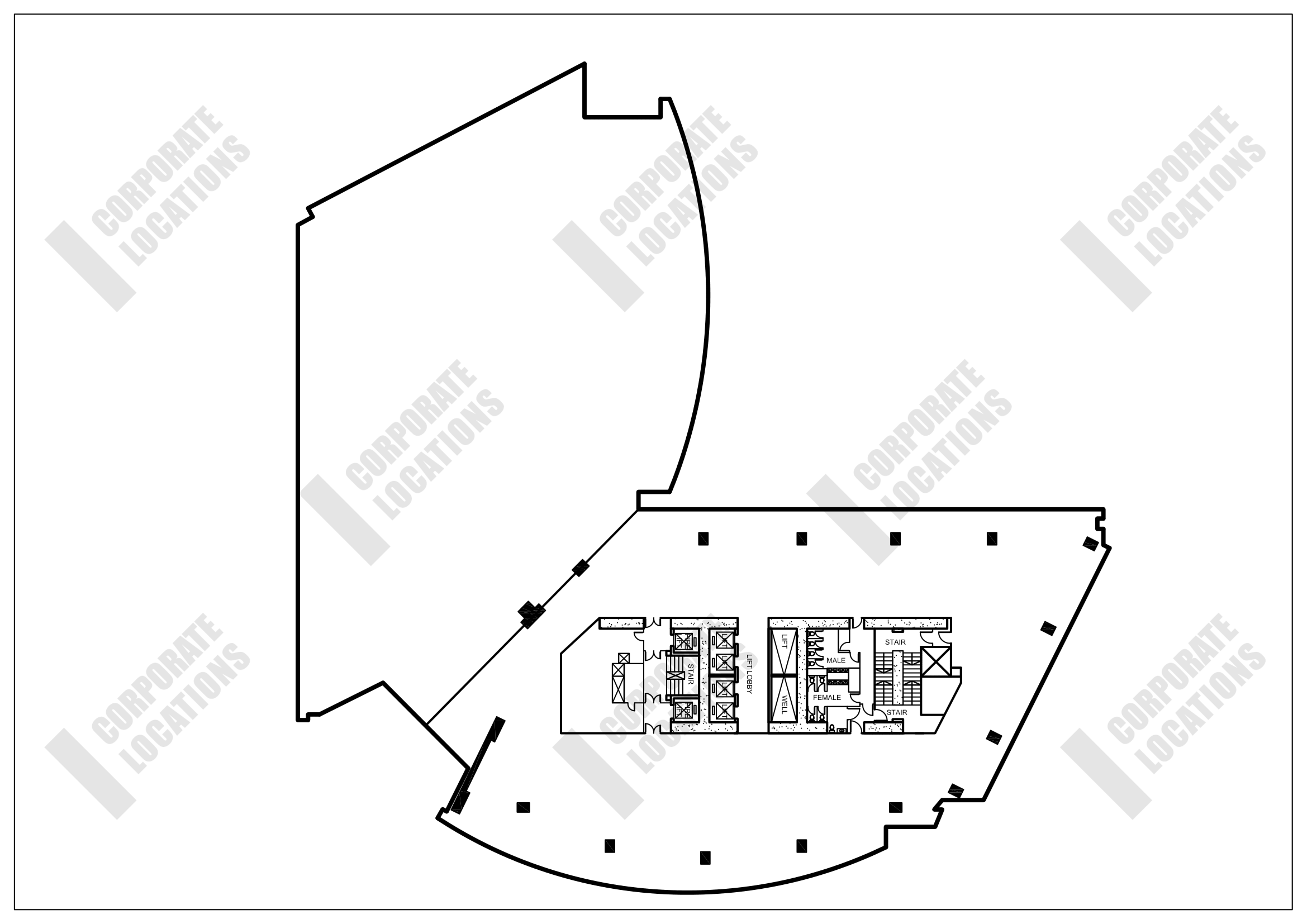 Floorplan Three Garden Road - ICBC Tower