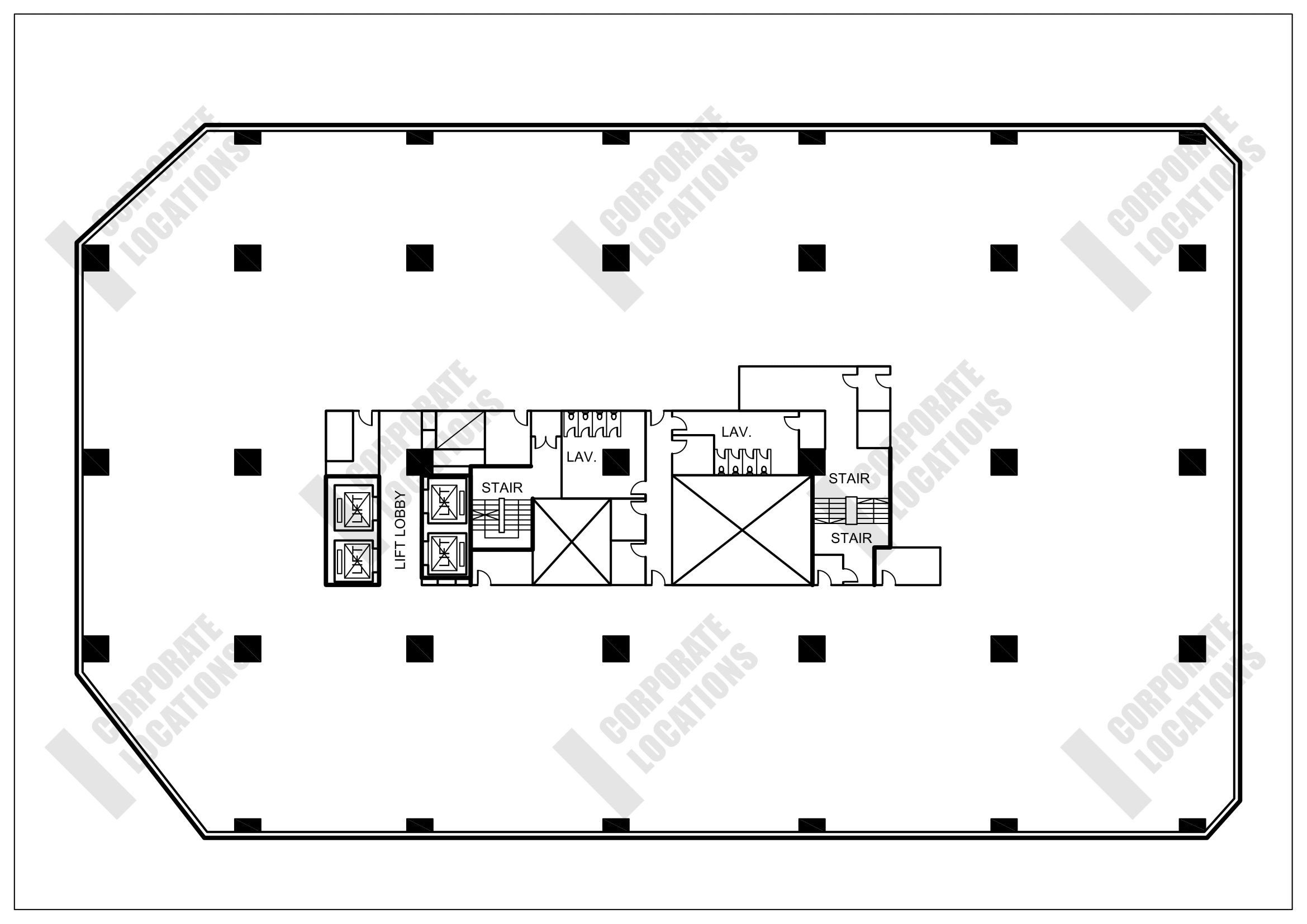 Floorplan China Hong Kong City, Tower 2