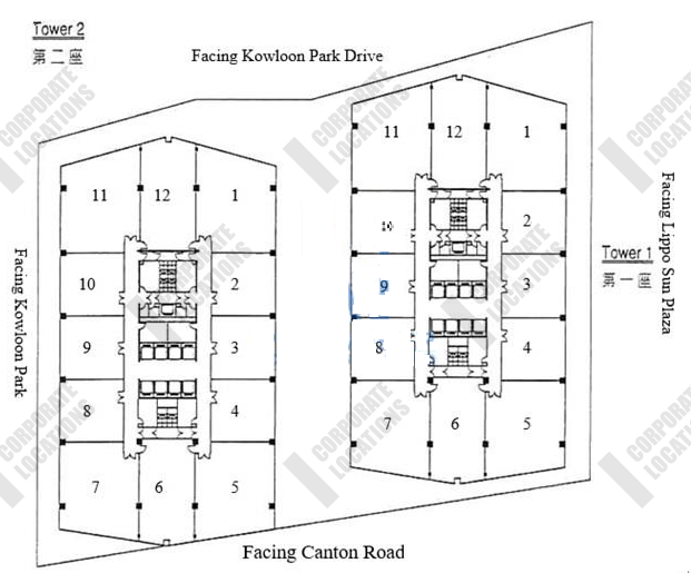 Floorplan Silvercord Tower 1