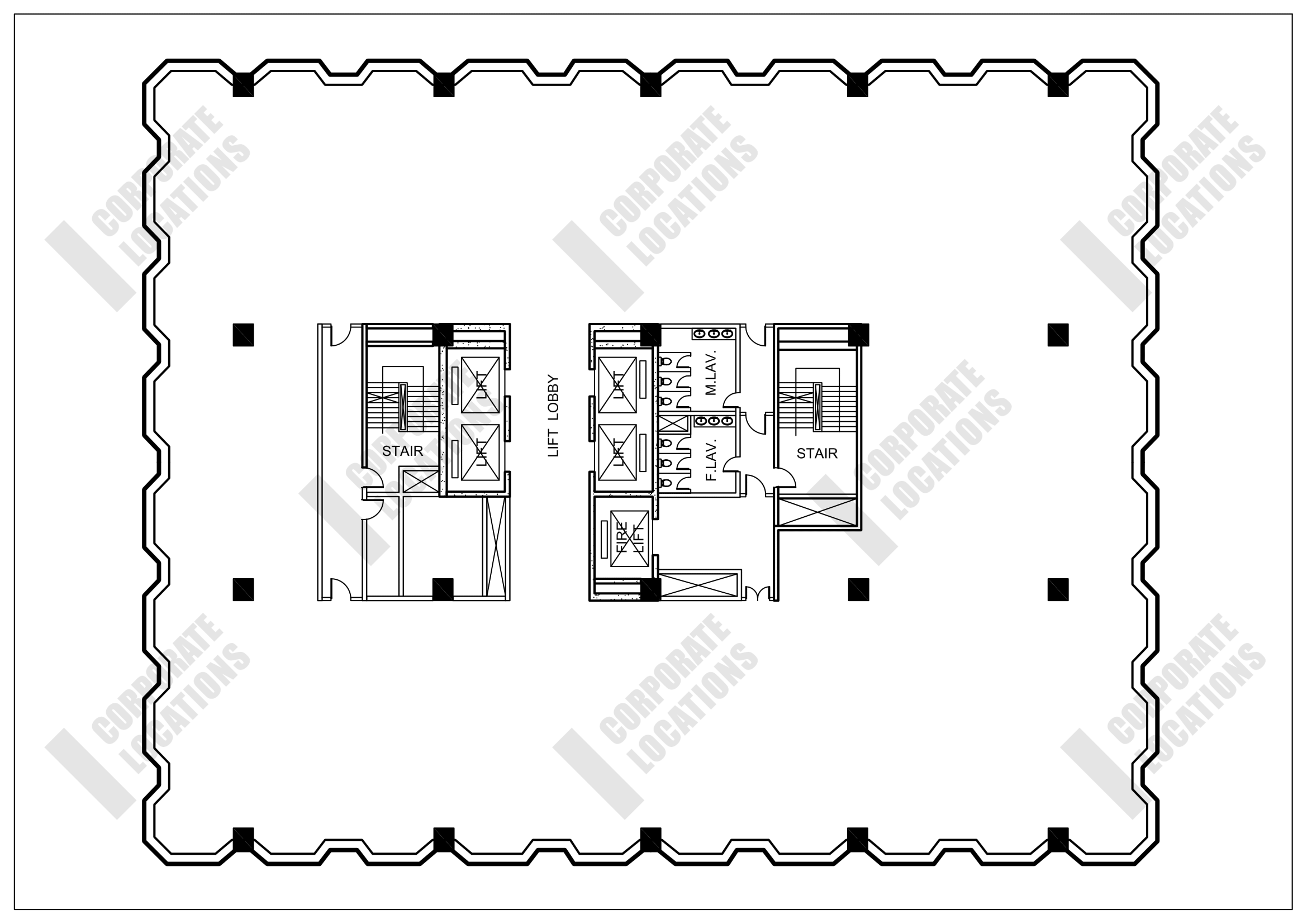 Floorplan South Seas Centre Tower 1