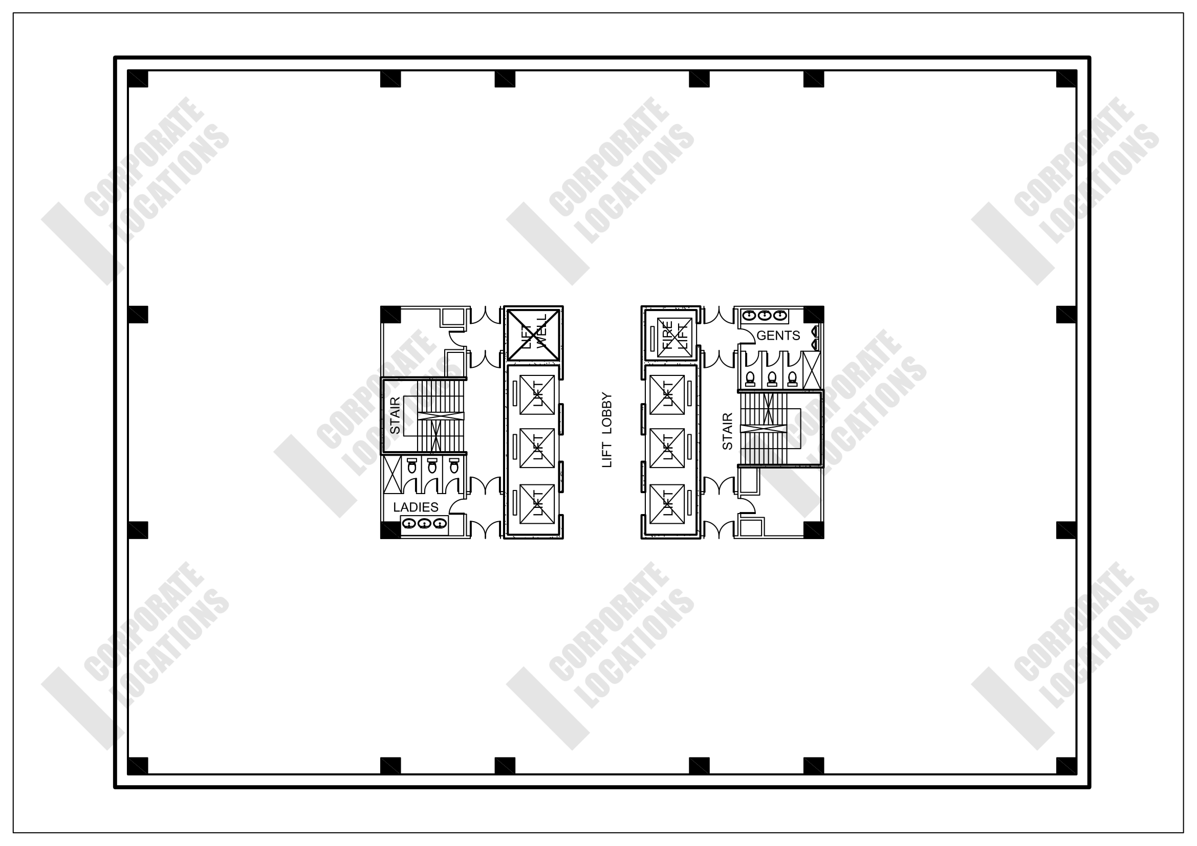 Floorplan Mirror Tower