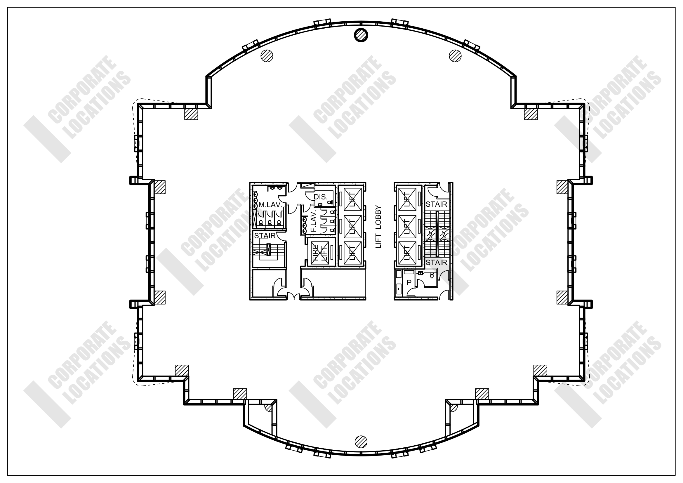 Floorplan The Metropolis Tower