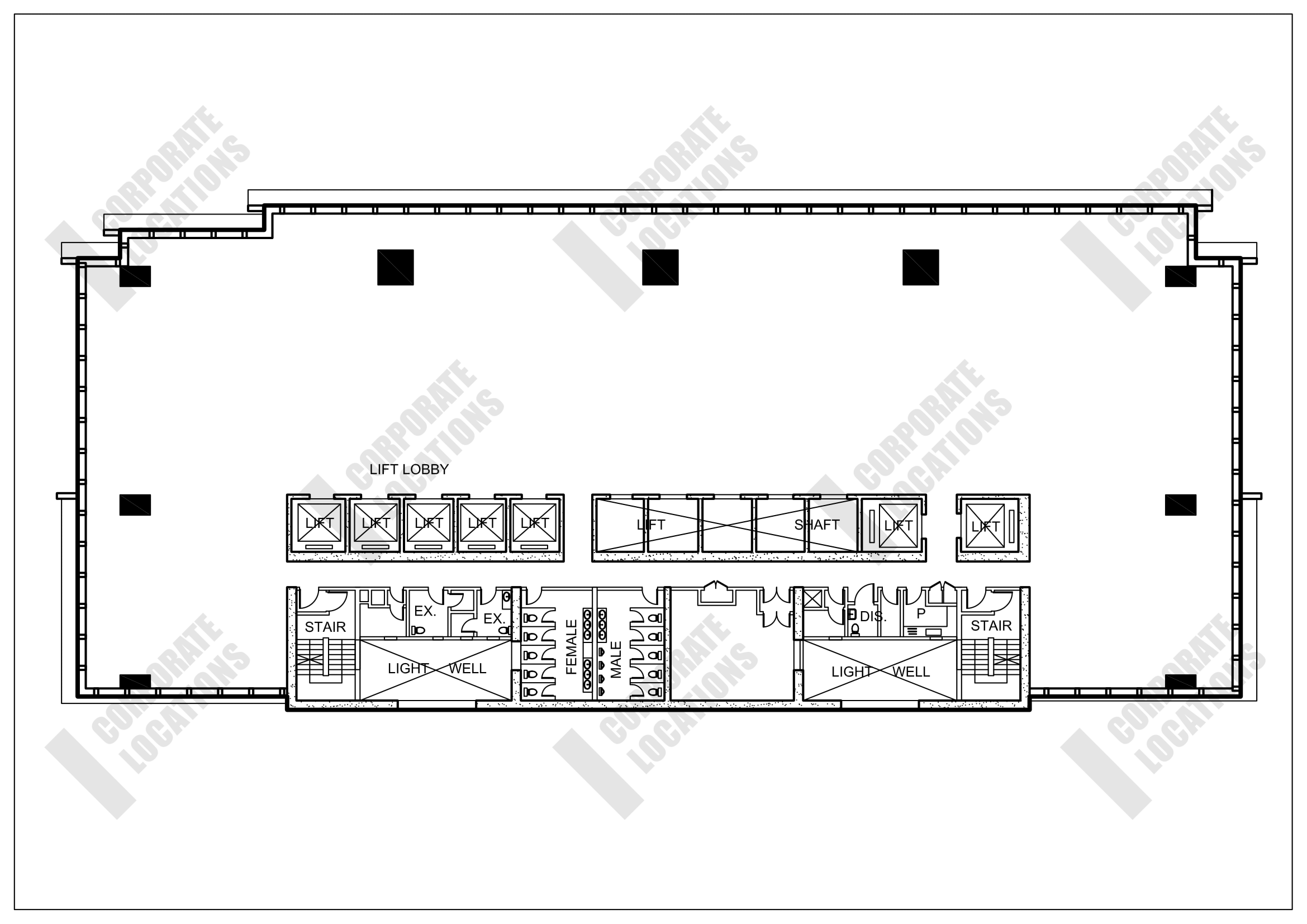 Floorplan Millennium City 6