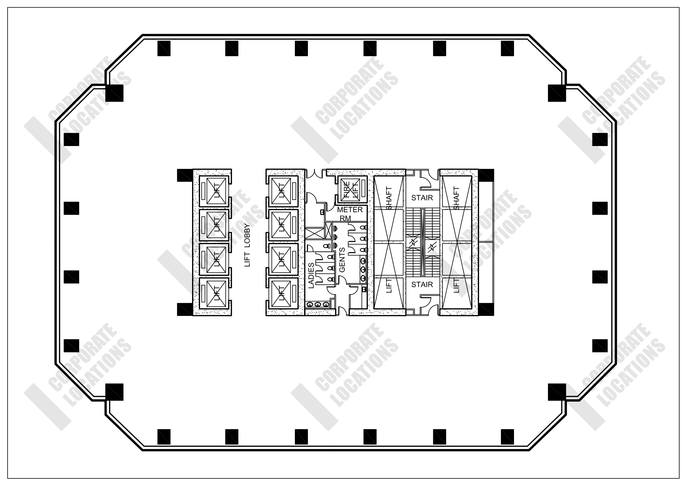 Floorplan Metroplaza Tower 1