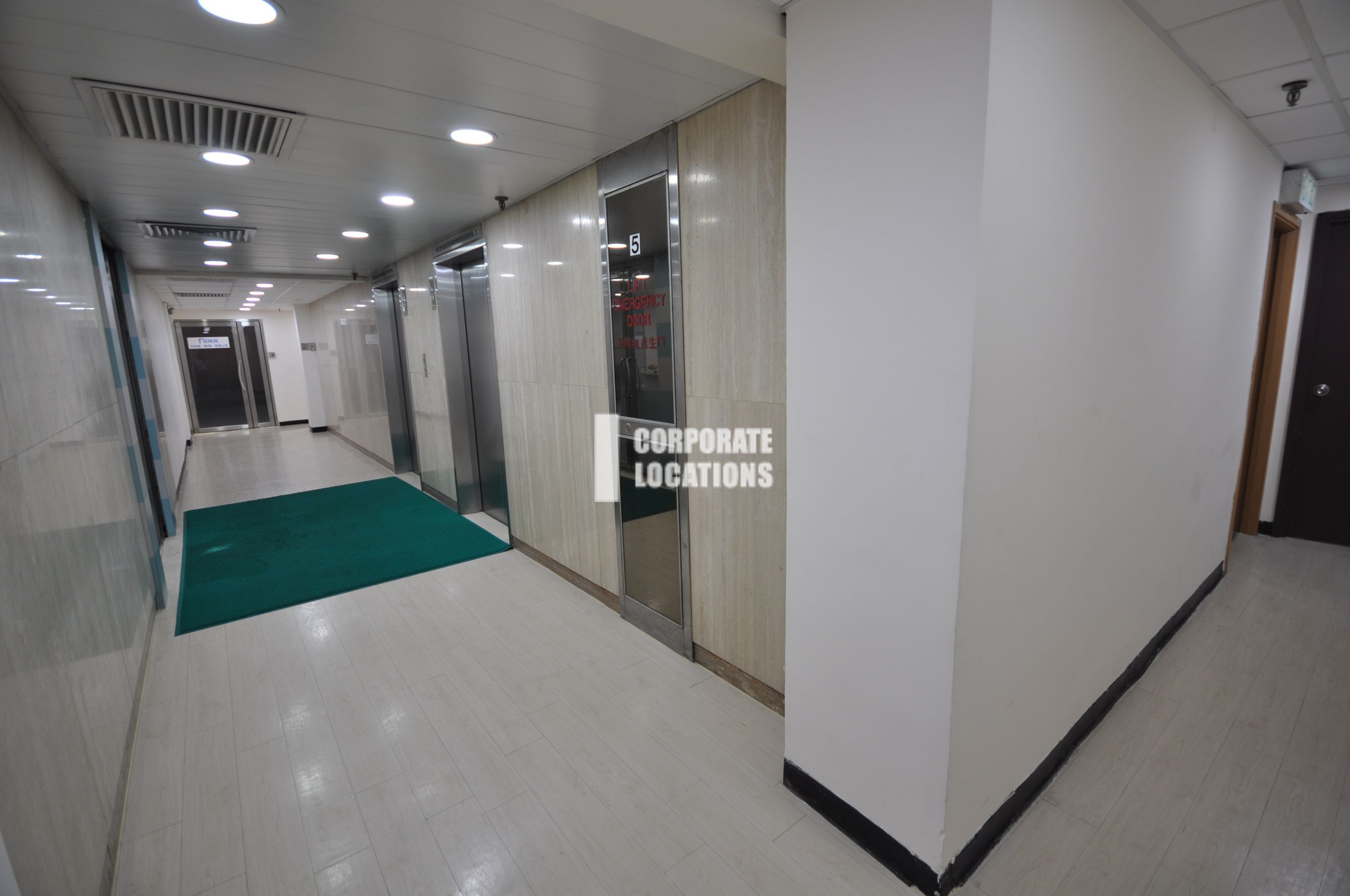 Typical Interior Commercial space in Fortis Tower - Wan Chai