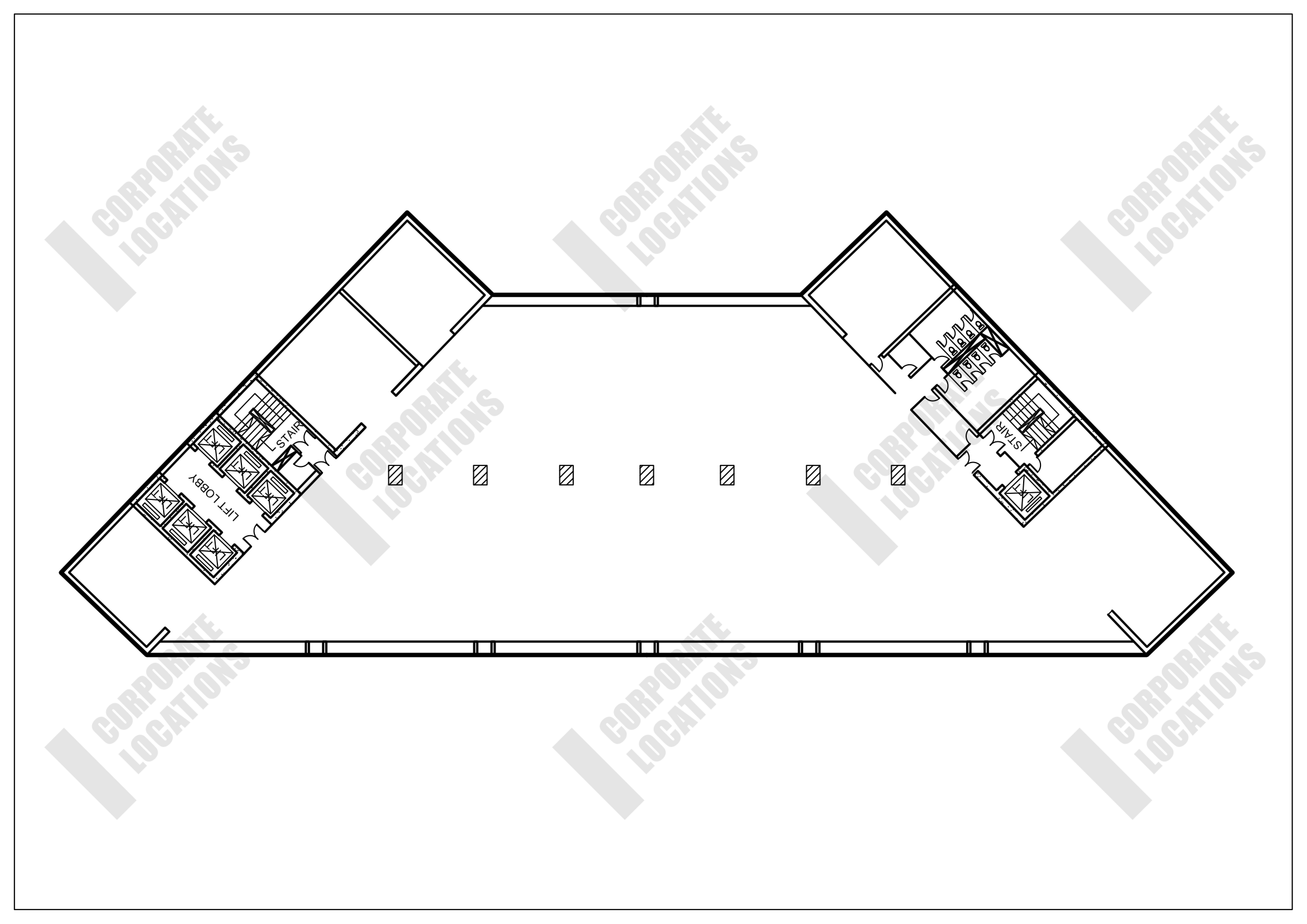 Floorplan Chubb Tower, Windsor House