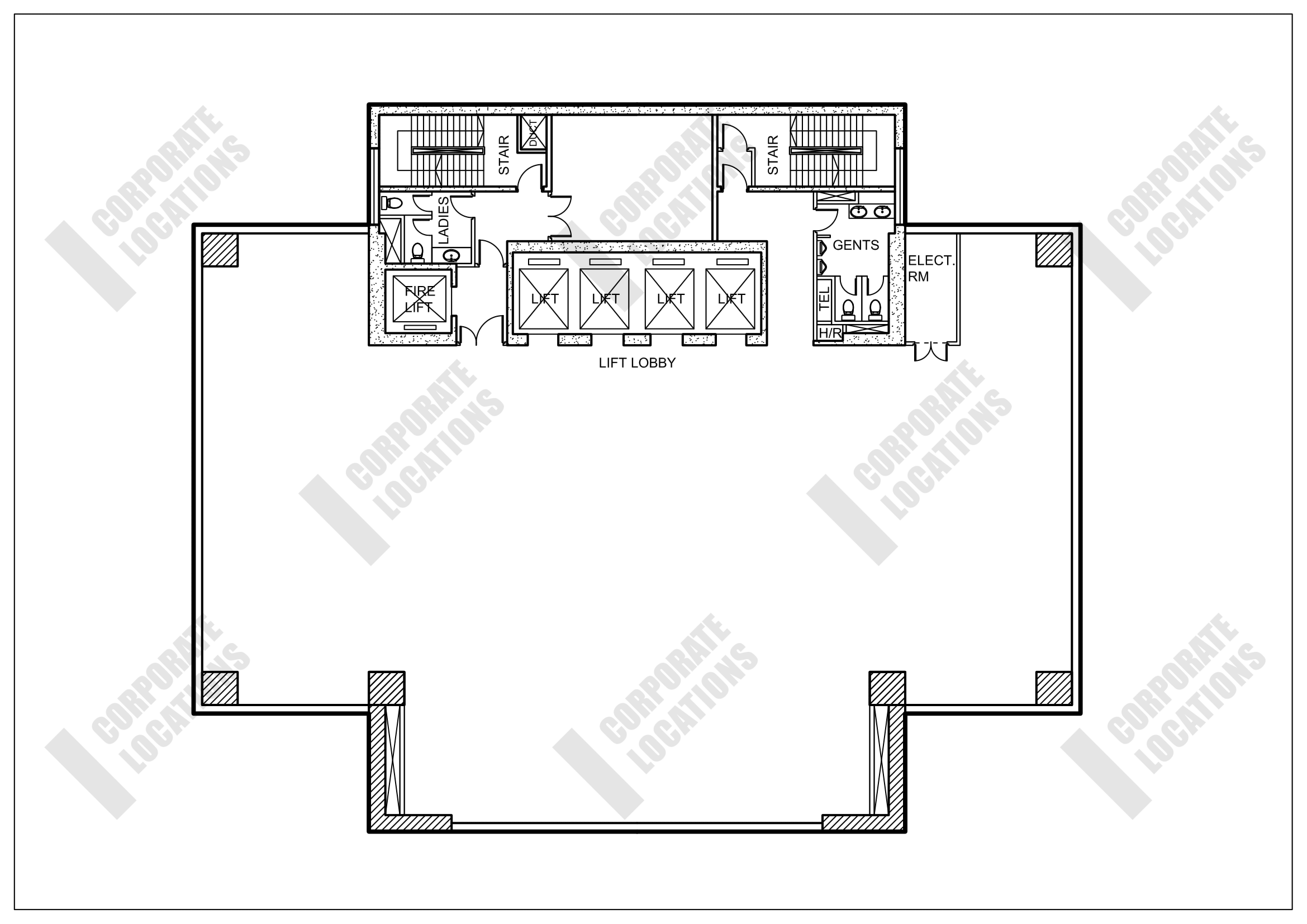 Floorplan East Exchange Tower