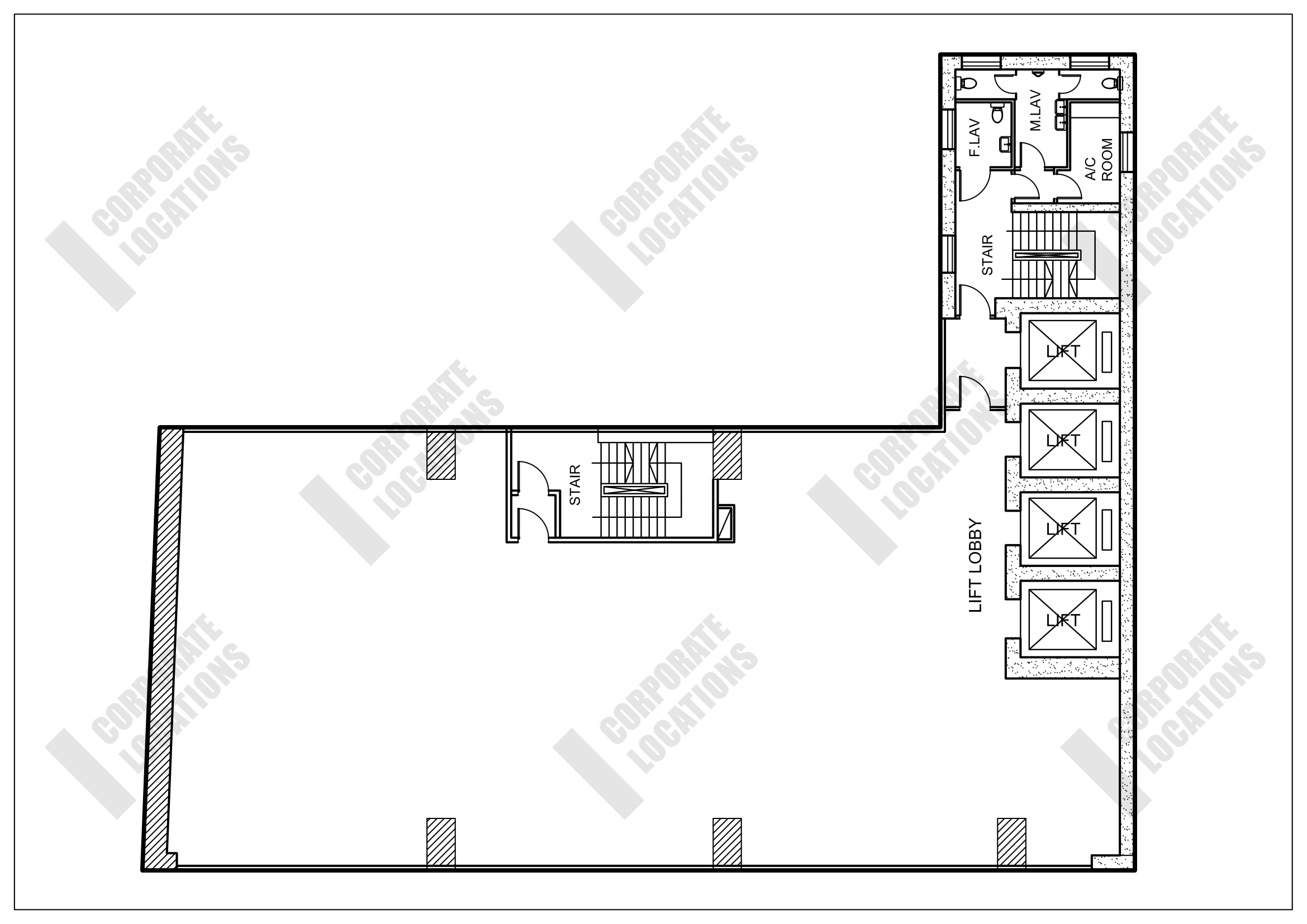 Floorplan Tesbury Centre