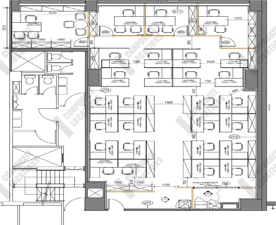 Floorplan OfficePlus @ Sheung Wan