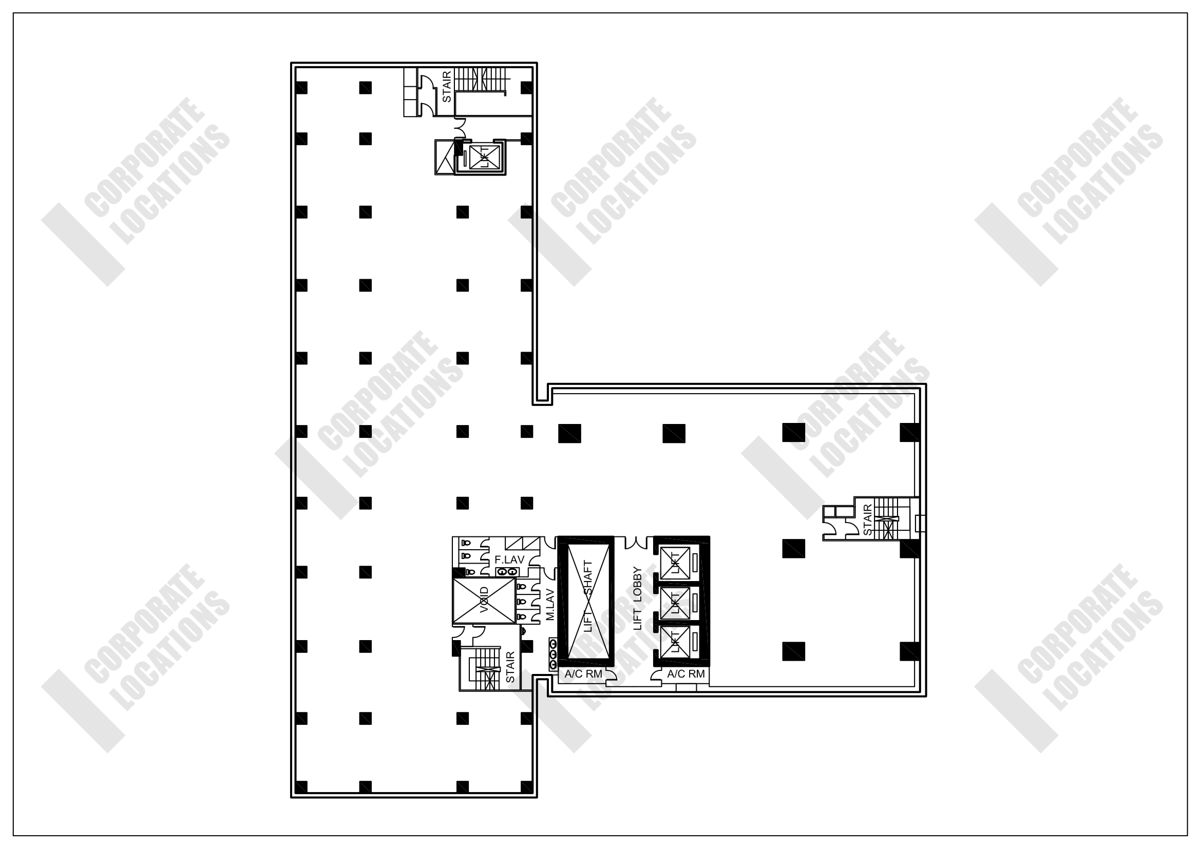 Floorplan Hollywood Plaza