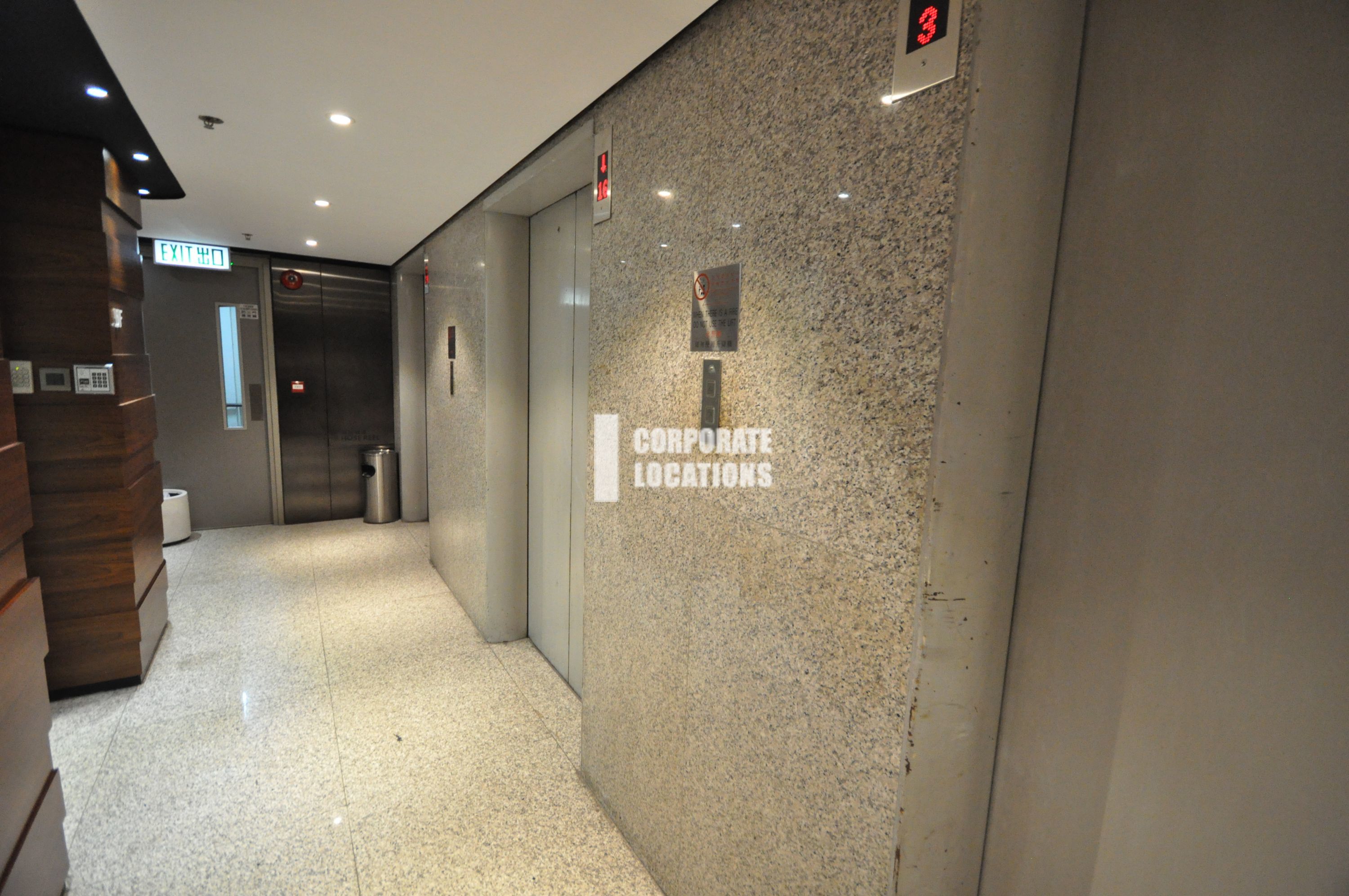 Typical Interior Commercial space in Grand Building - Central