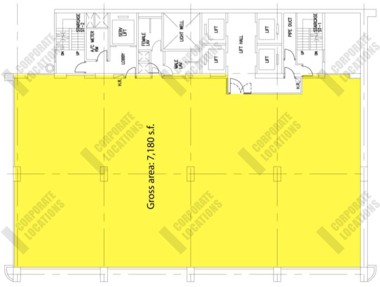 Floorplan East Town Building