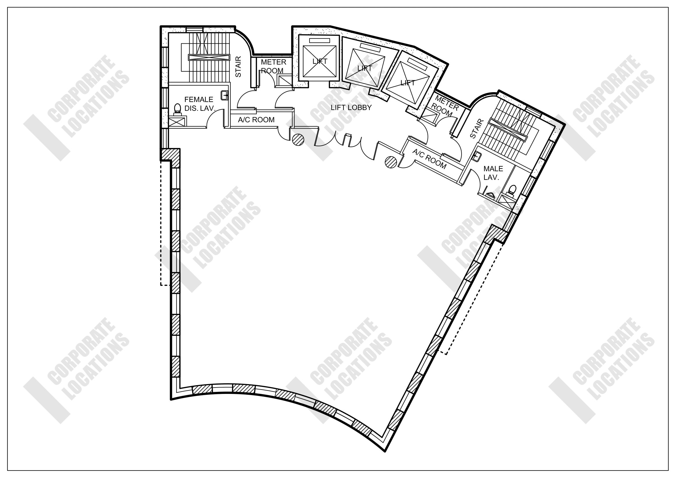 Floorplan Methodist House