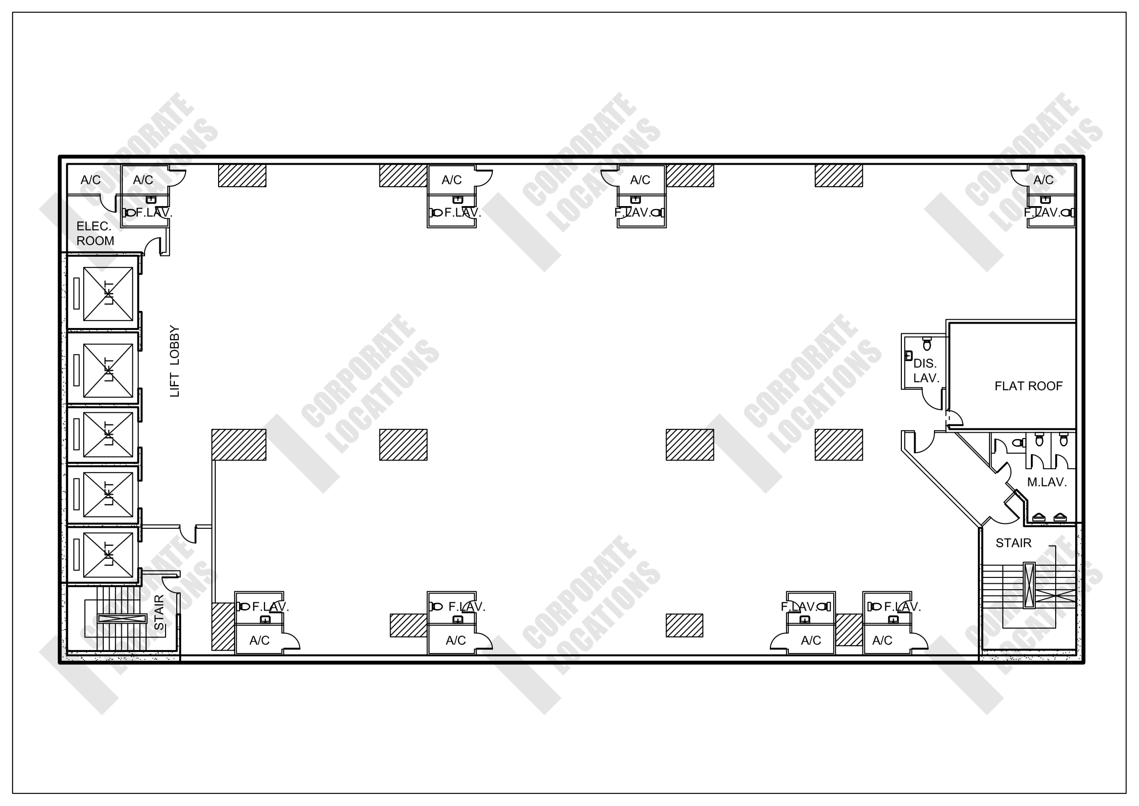 Floorplan Westin Centre