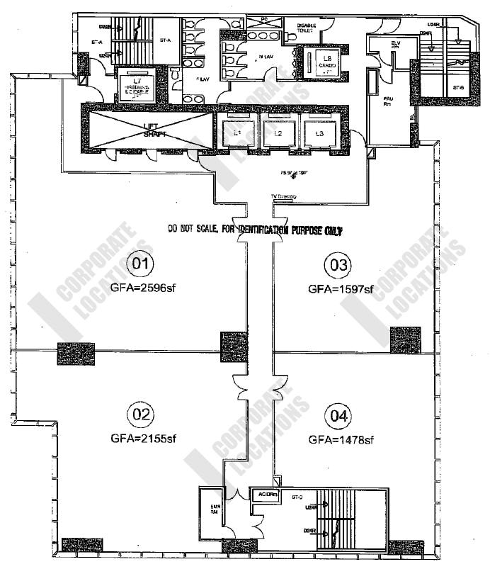 Floorplan One Pacific Centre