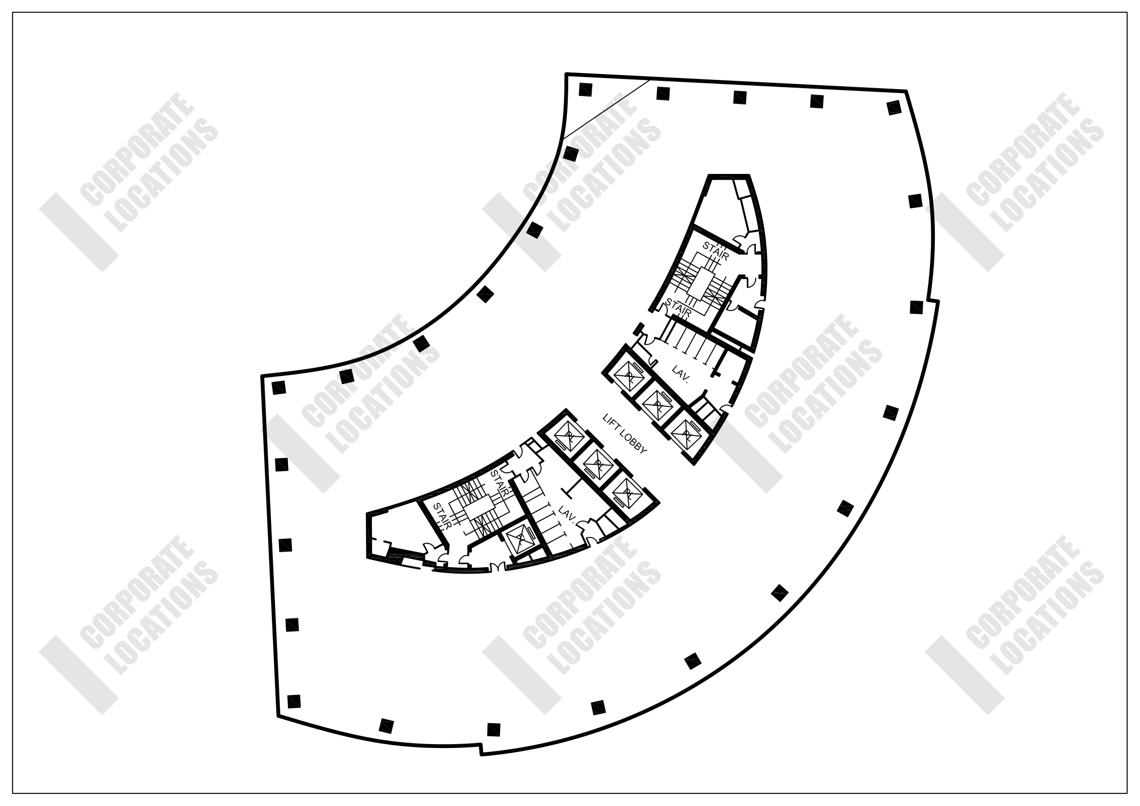 Floorplan Grand Central Plaza Tower 2