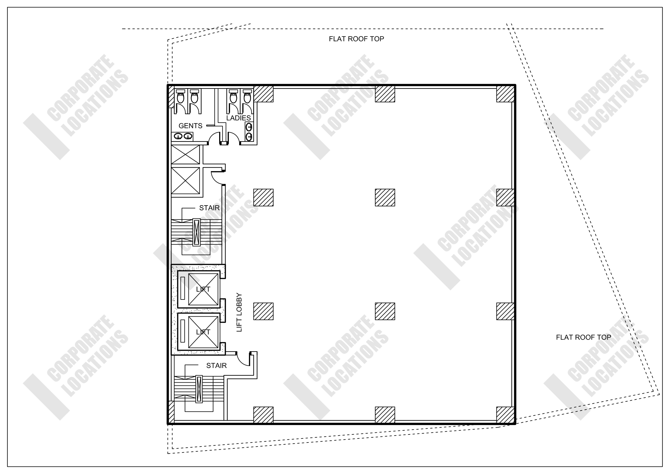 Floorplan Amber Commercial Building