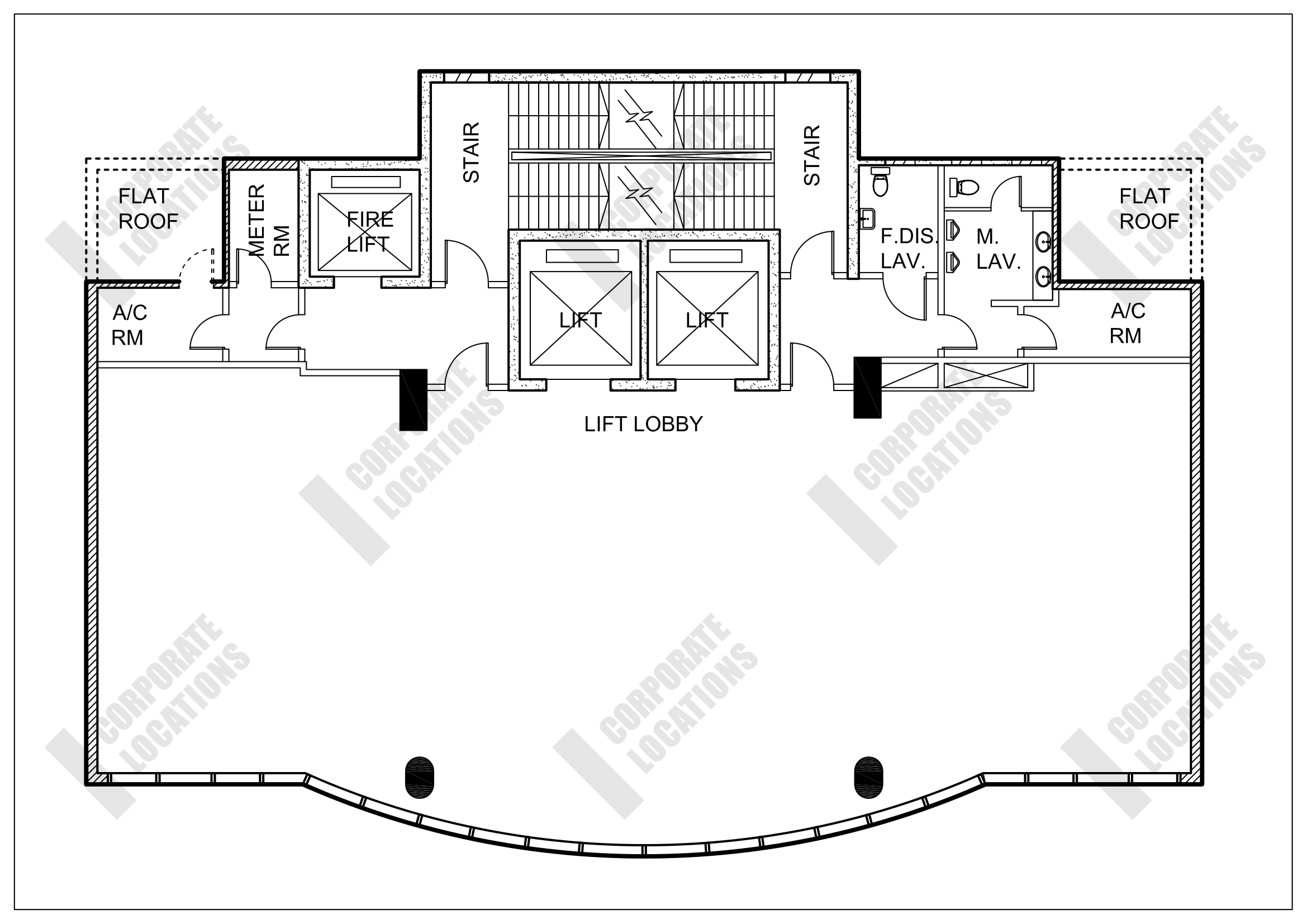 Floorplan Ocean Building