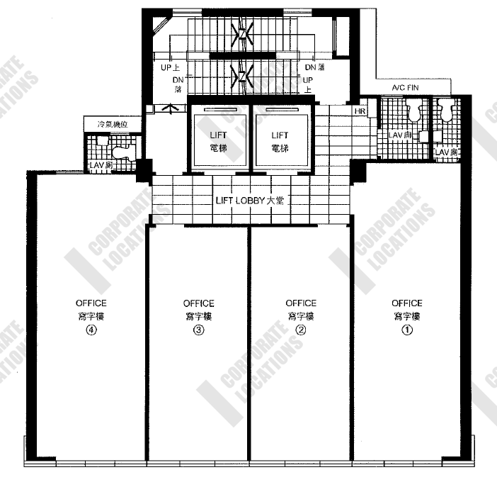 Floorplan Righteous Centre