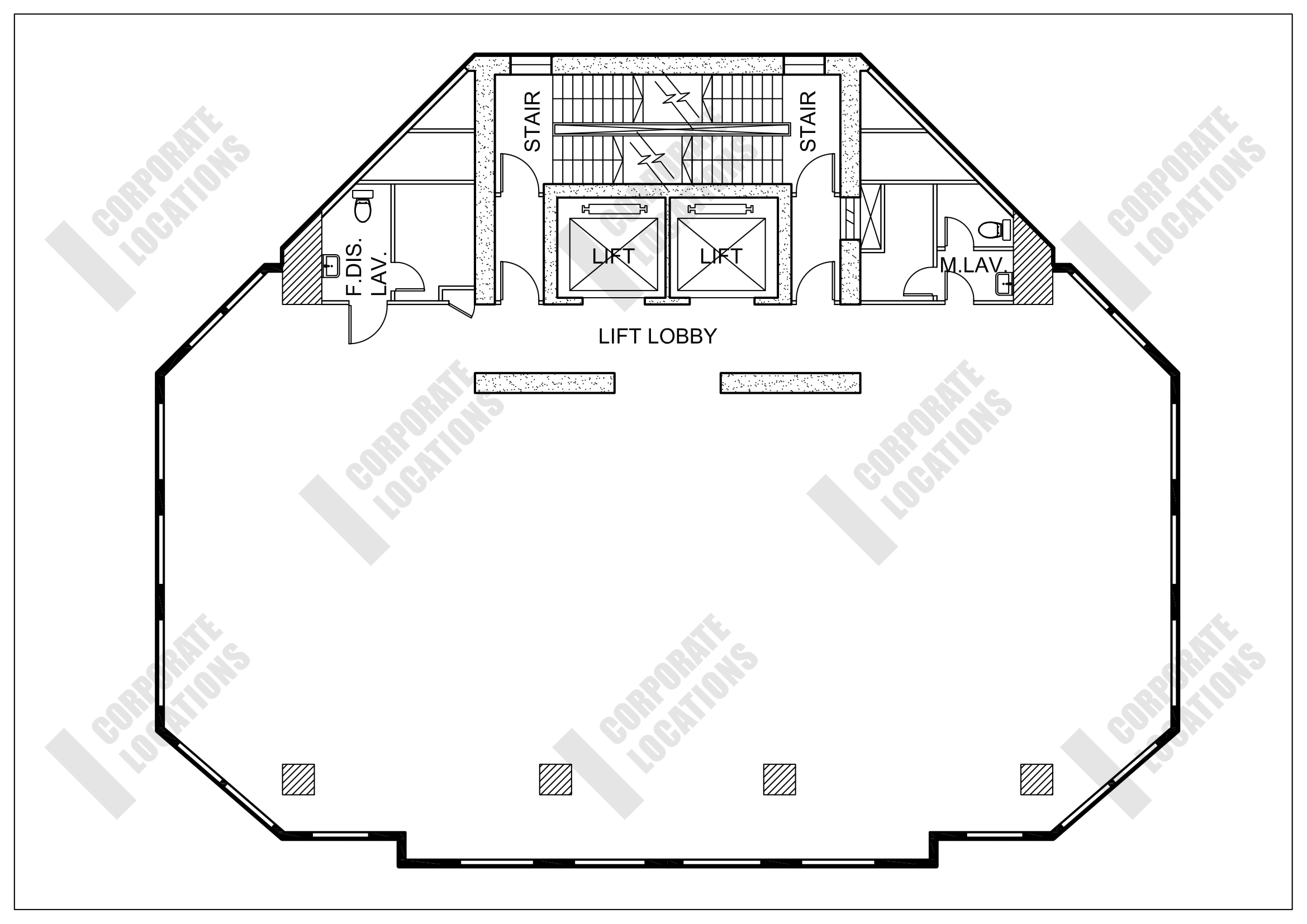 Floorplan Omega Plaza