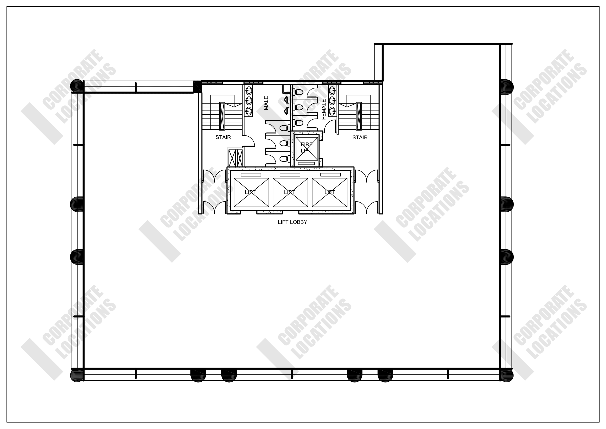 Floorplan Car Po Commercial Building