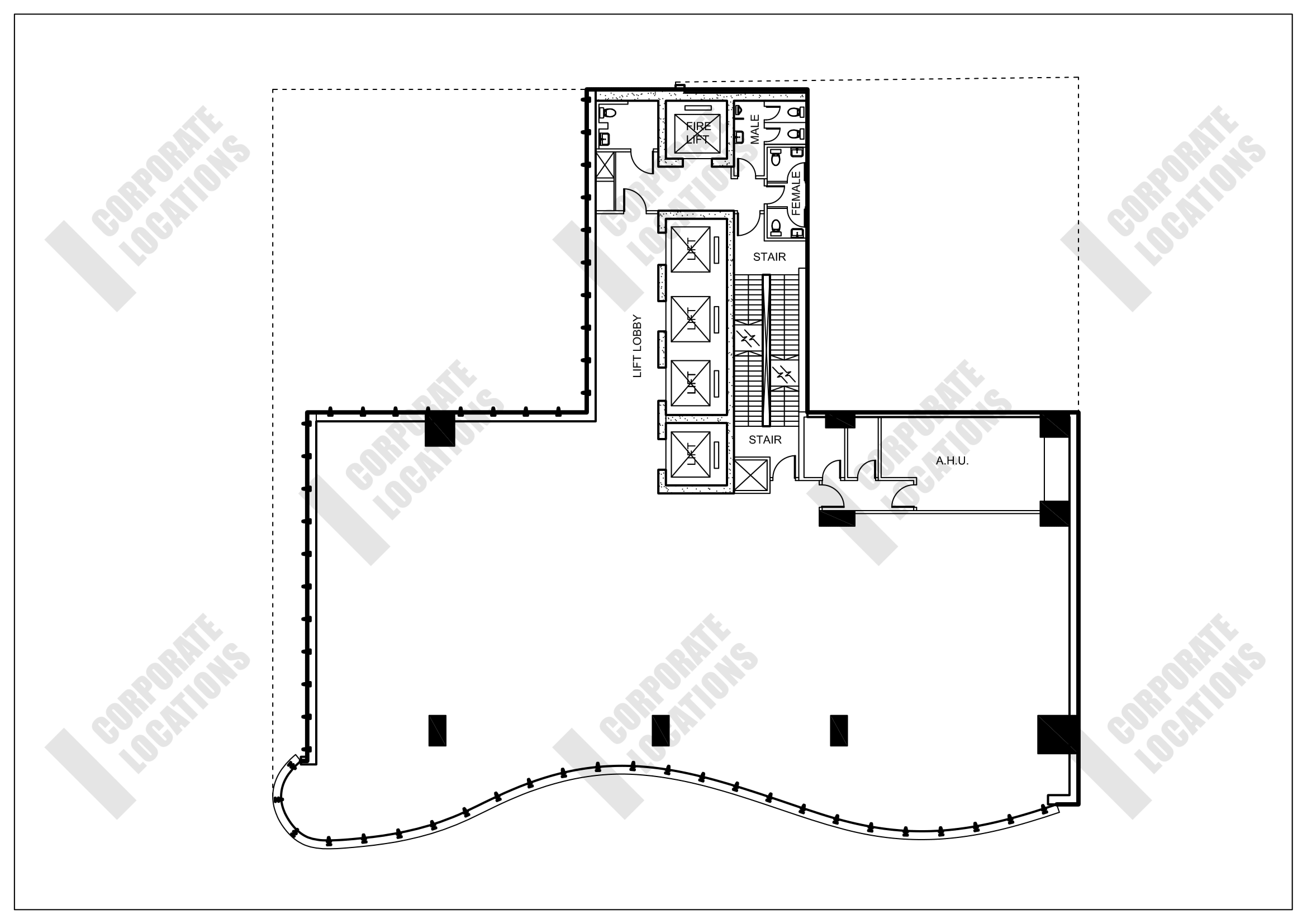 Floorplan Shanghai Commercial Bank Tower