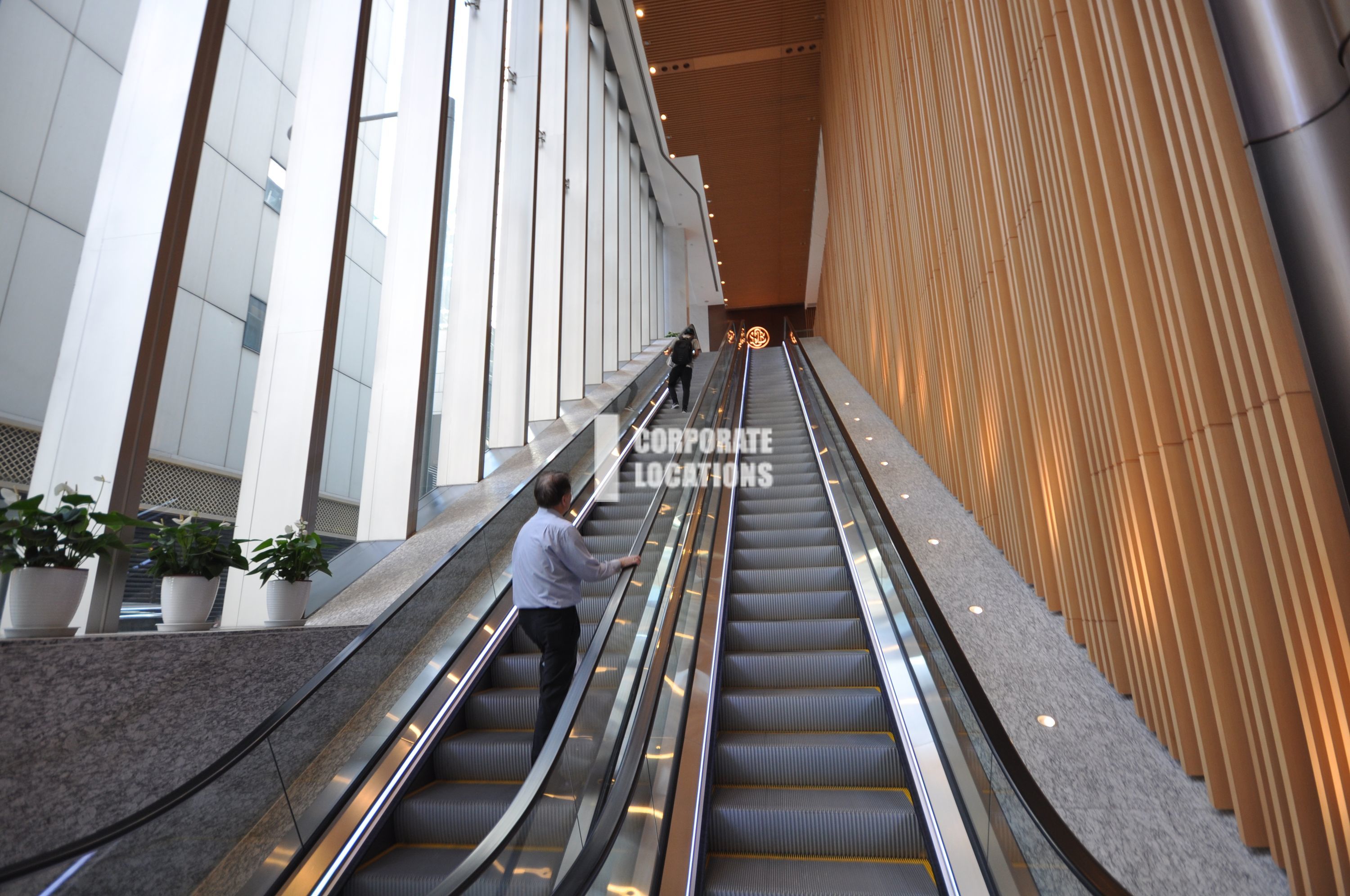 Typical Interior Commercial space in Shanghai Commercial Bank Tower - Central